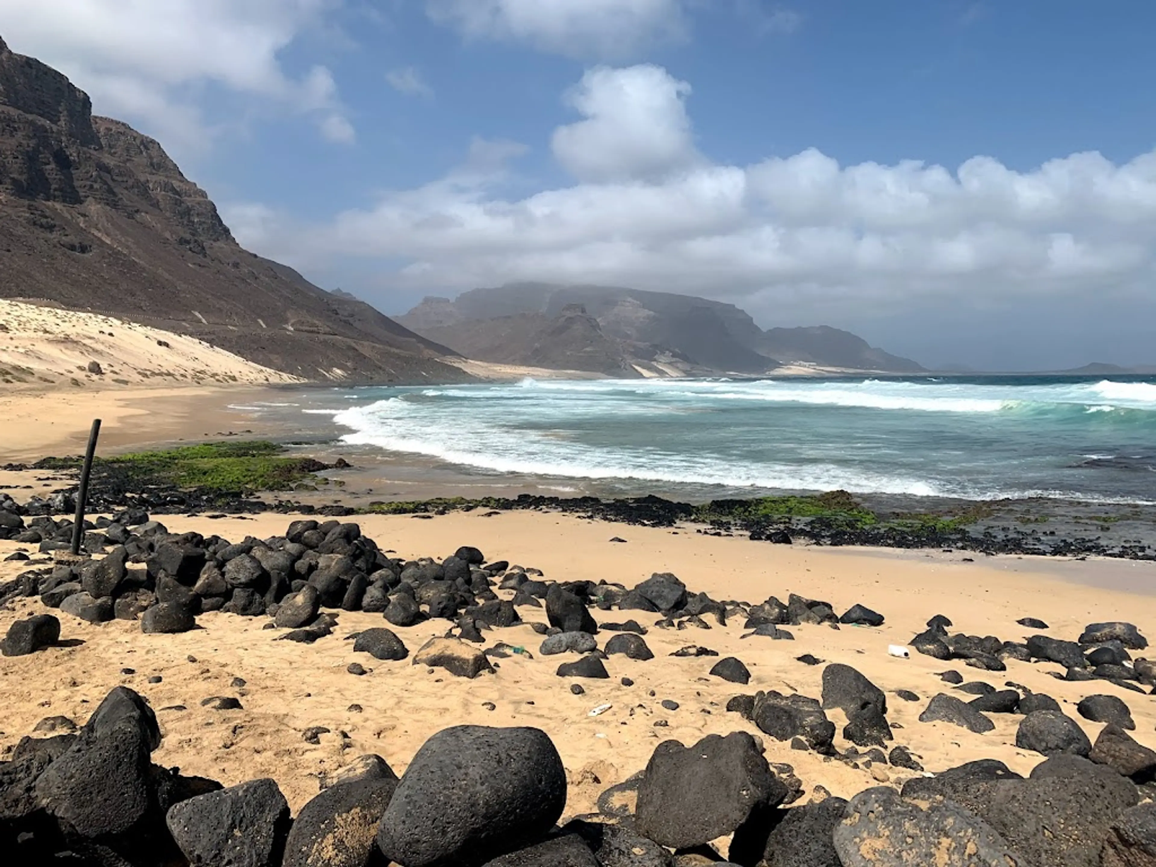 Beach in São Vicente