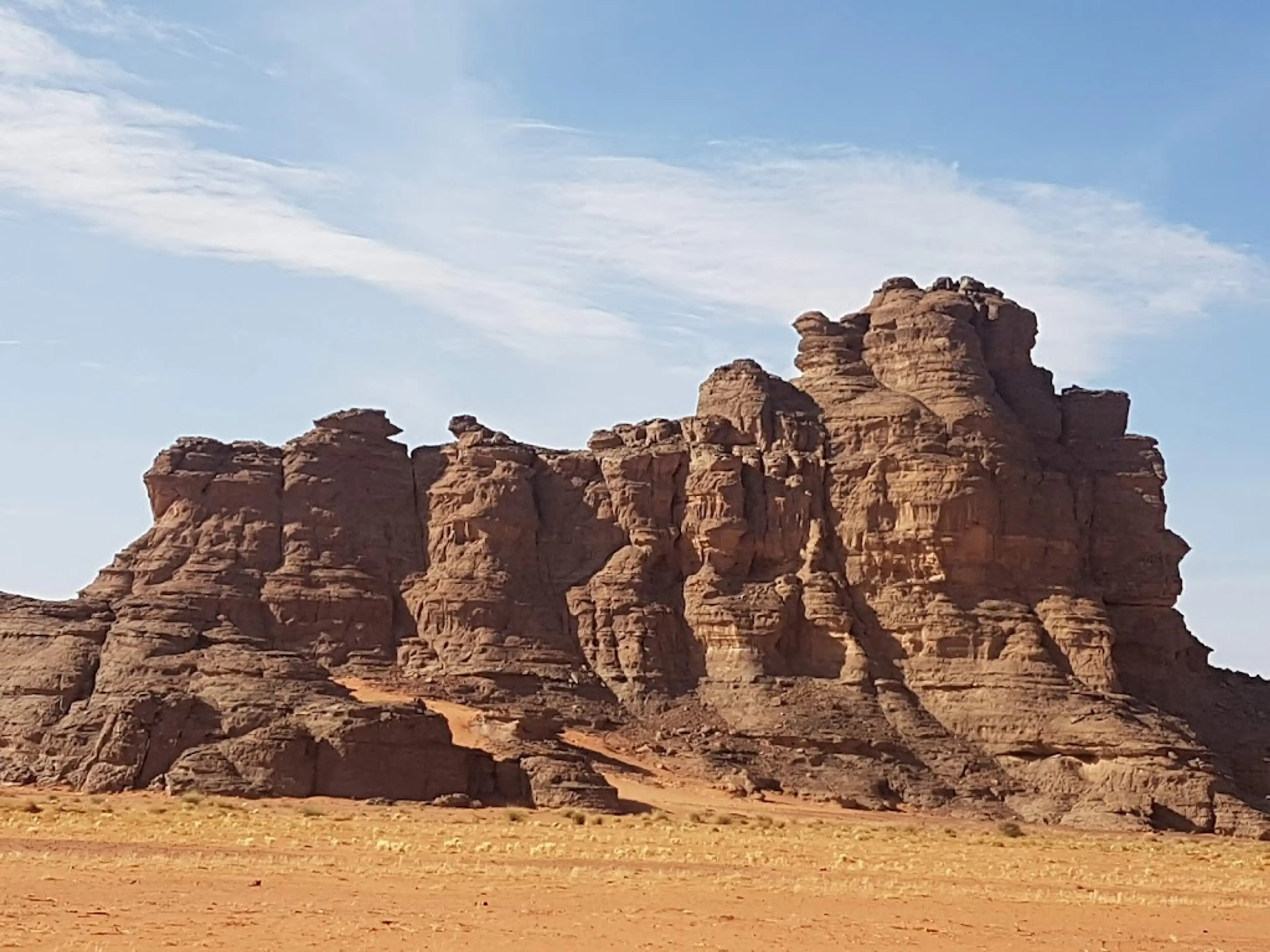 Sandstone canyons and valleys