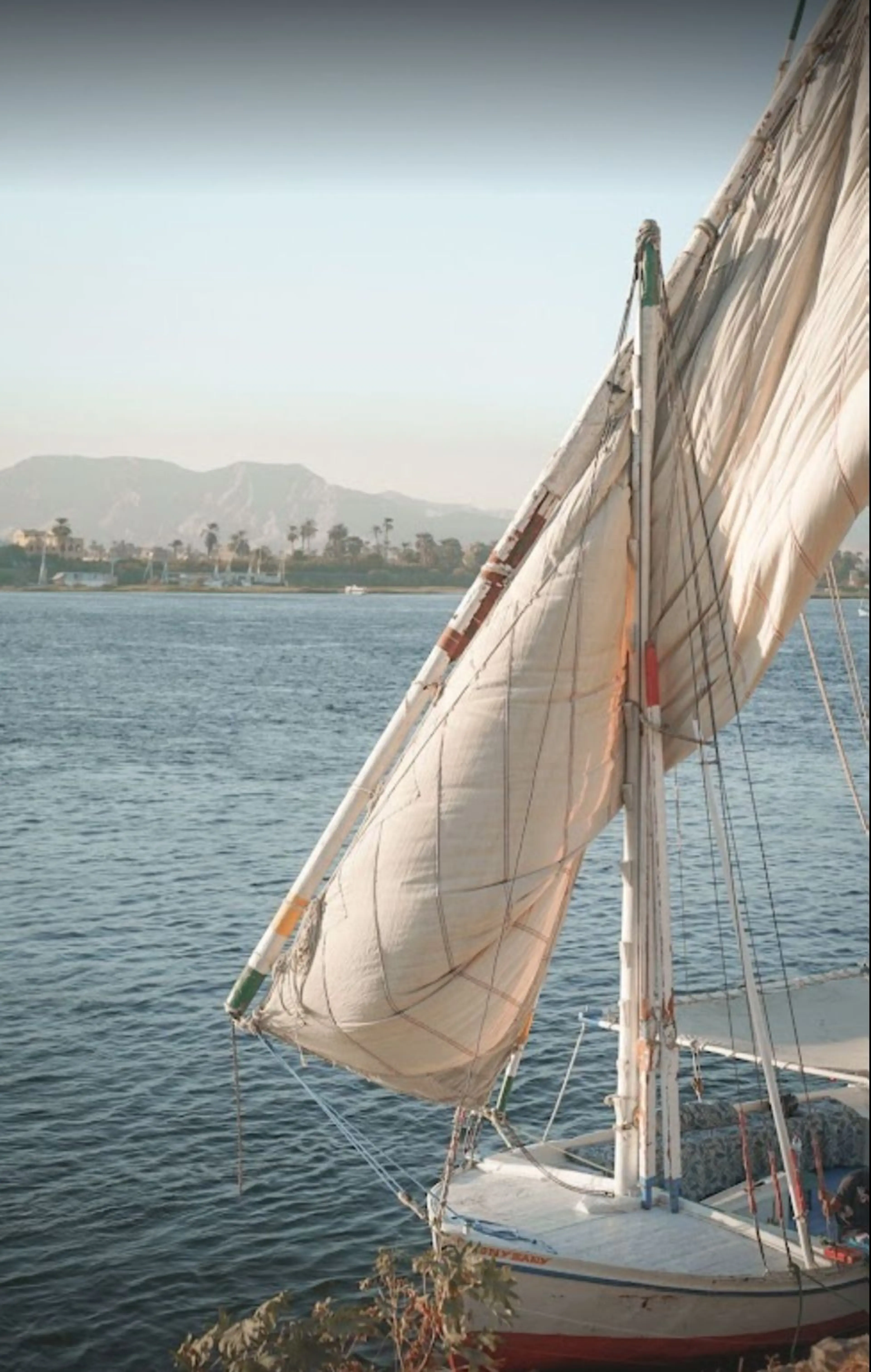 Felucca boat ride on the Nile