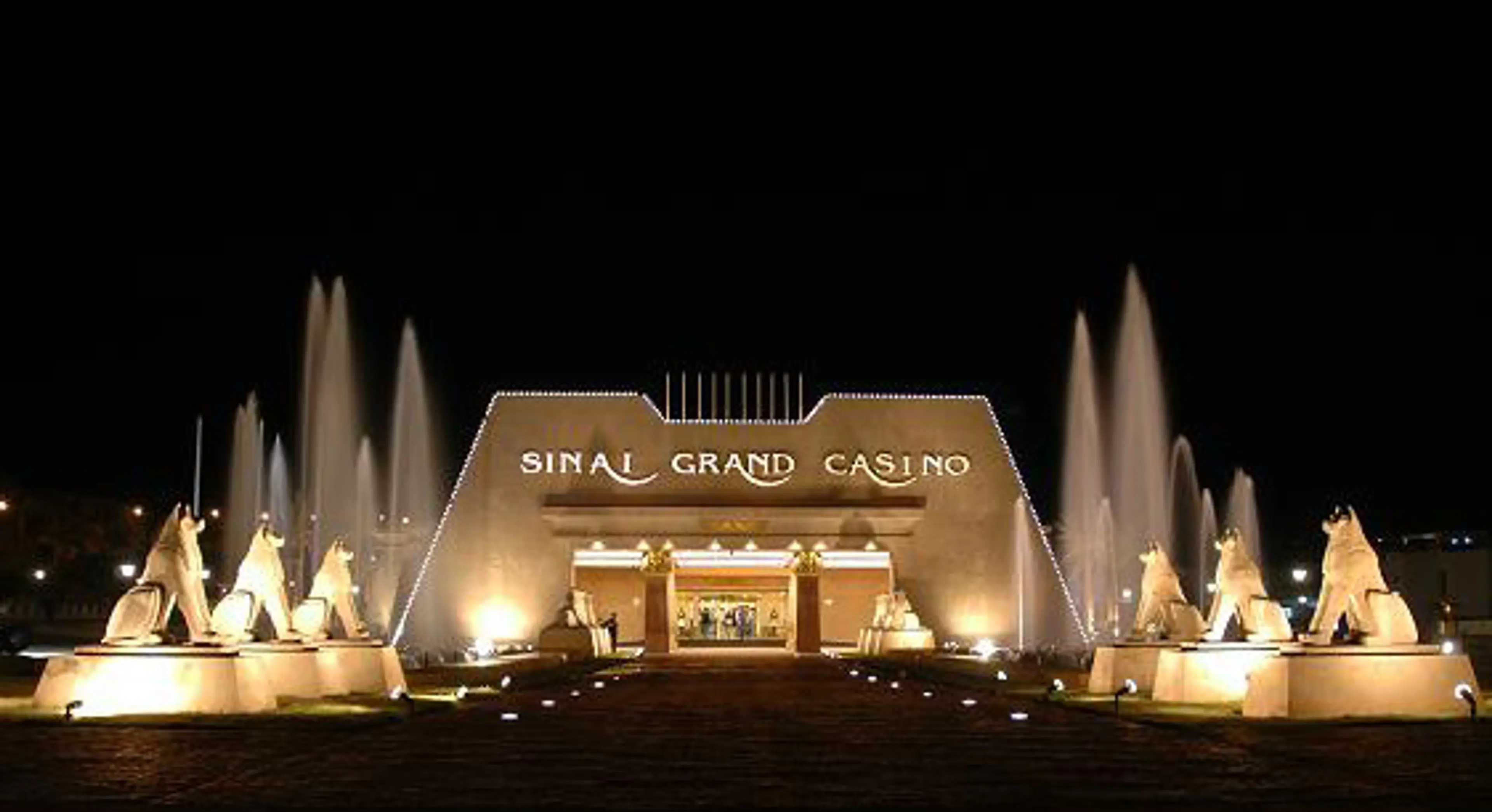 Sound and Light Show at Sinai Grand Casino