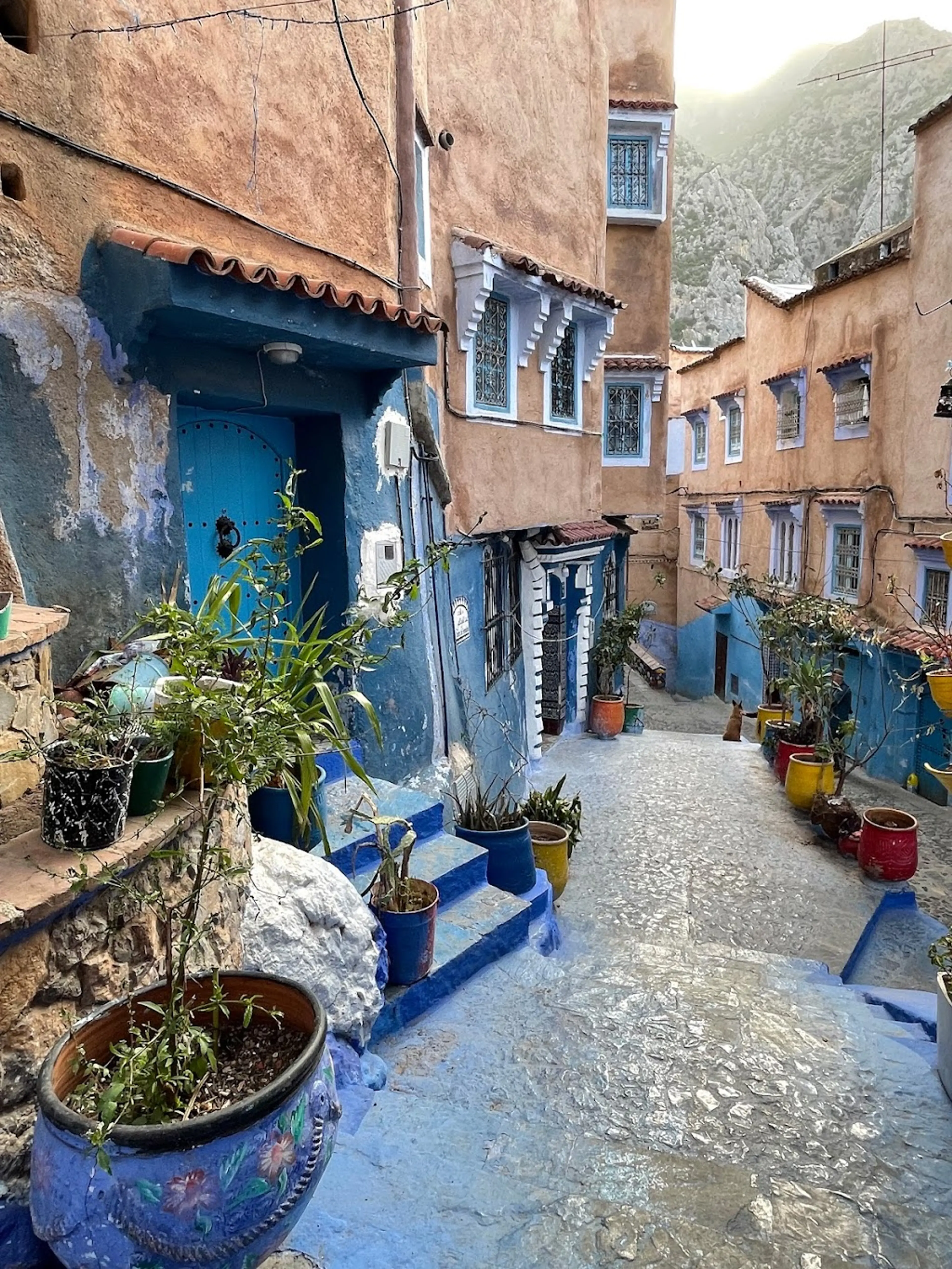 Blue streets of Chefchaouen