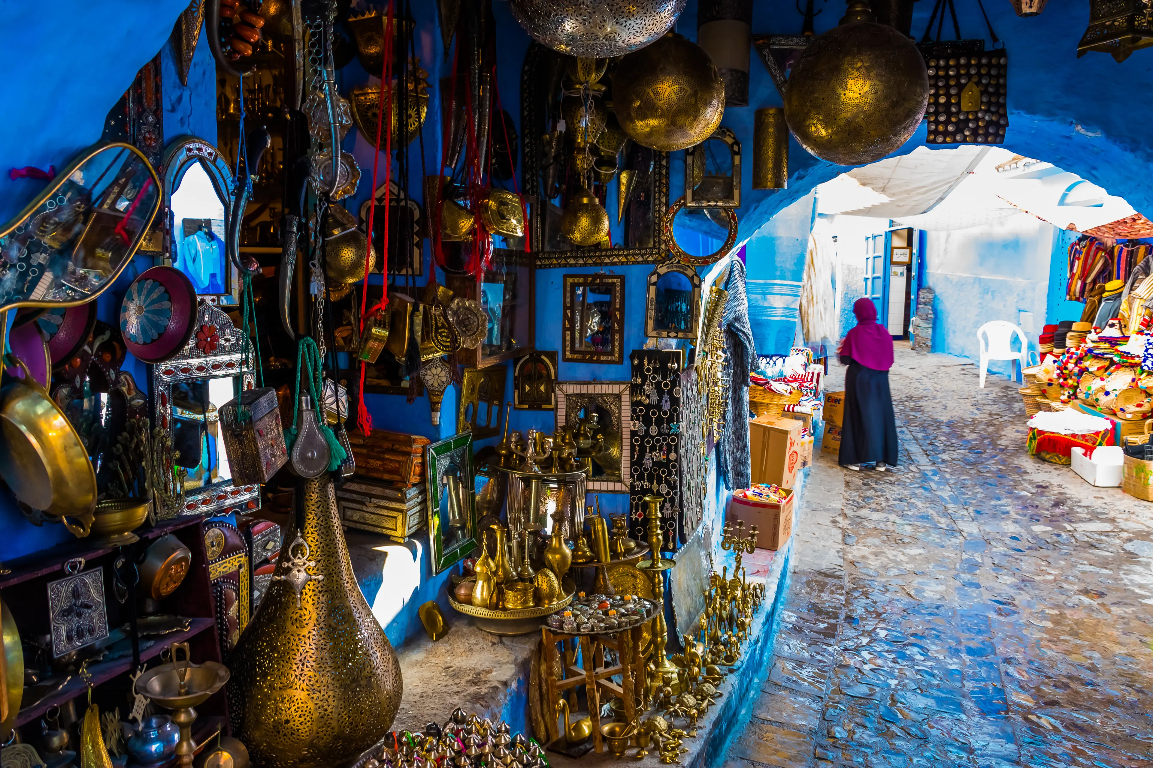 Local shops and markets