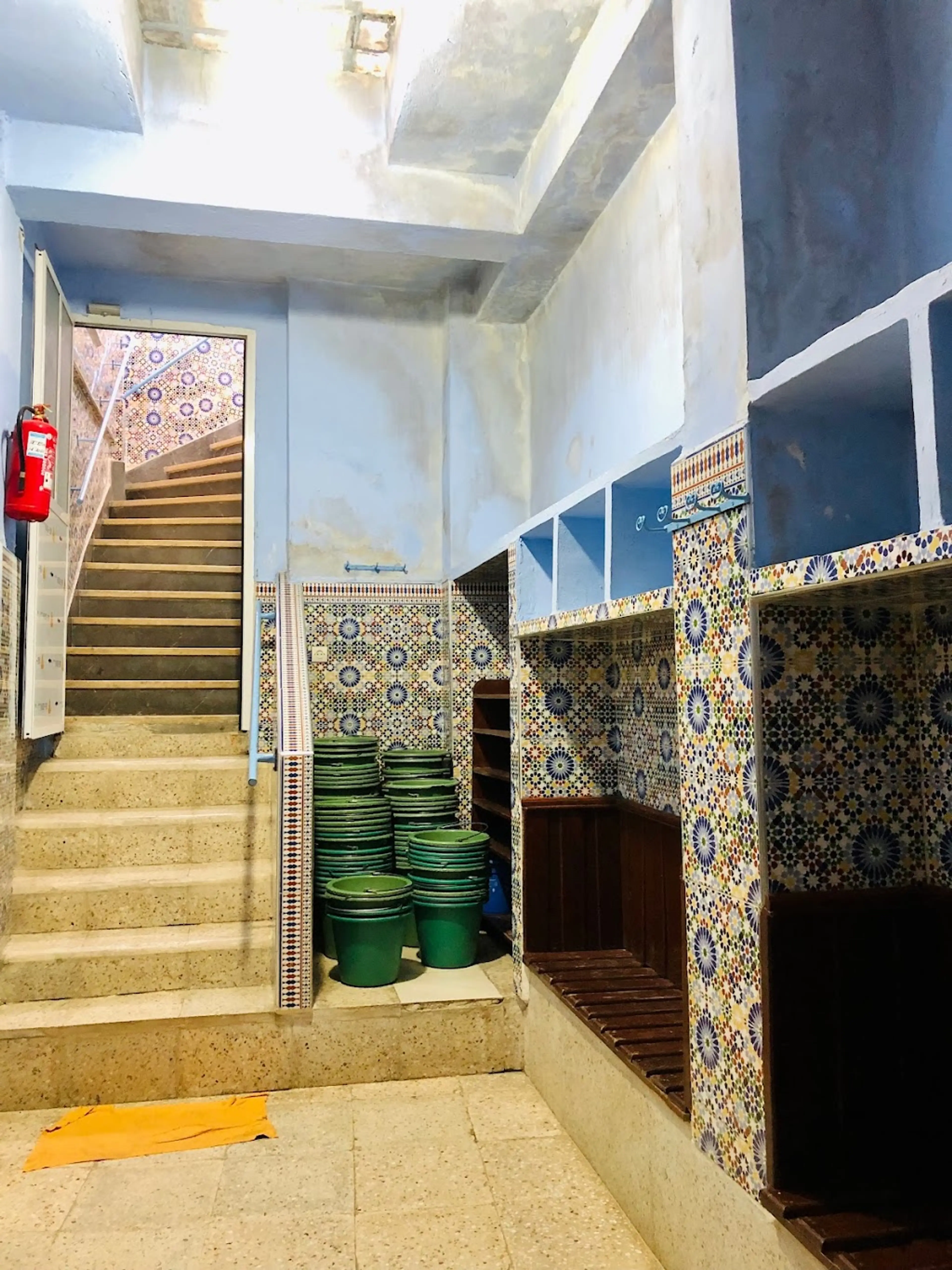 Traditional Moroccan hammam
