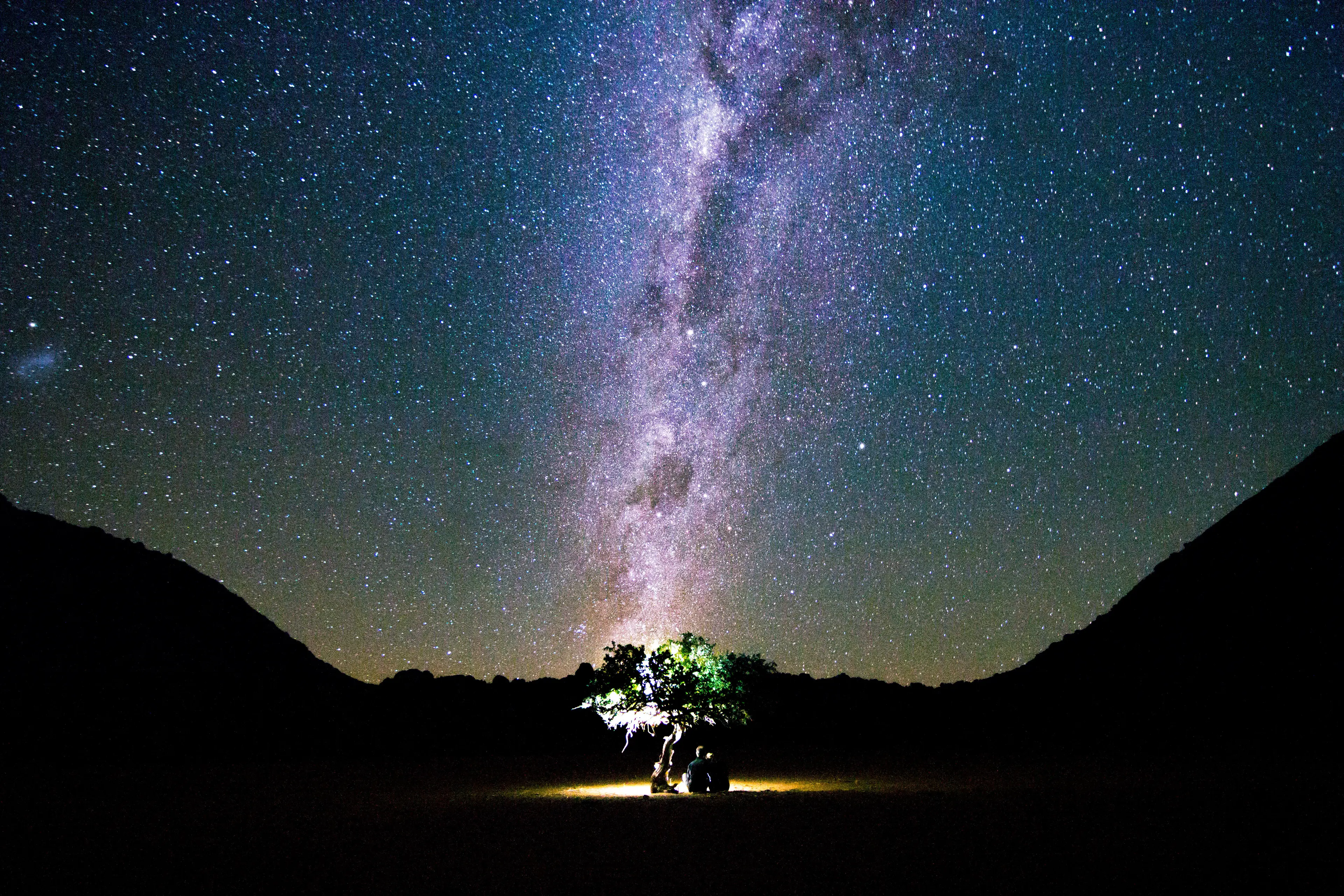 Night sky observation