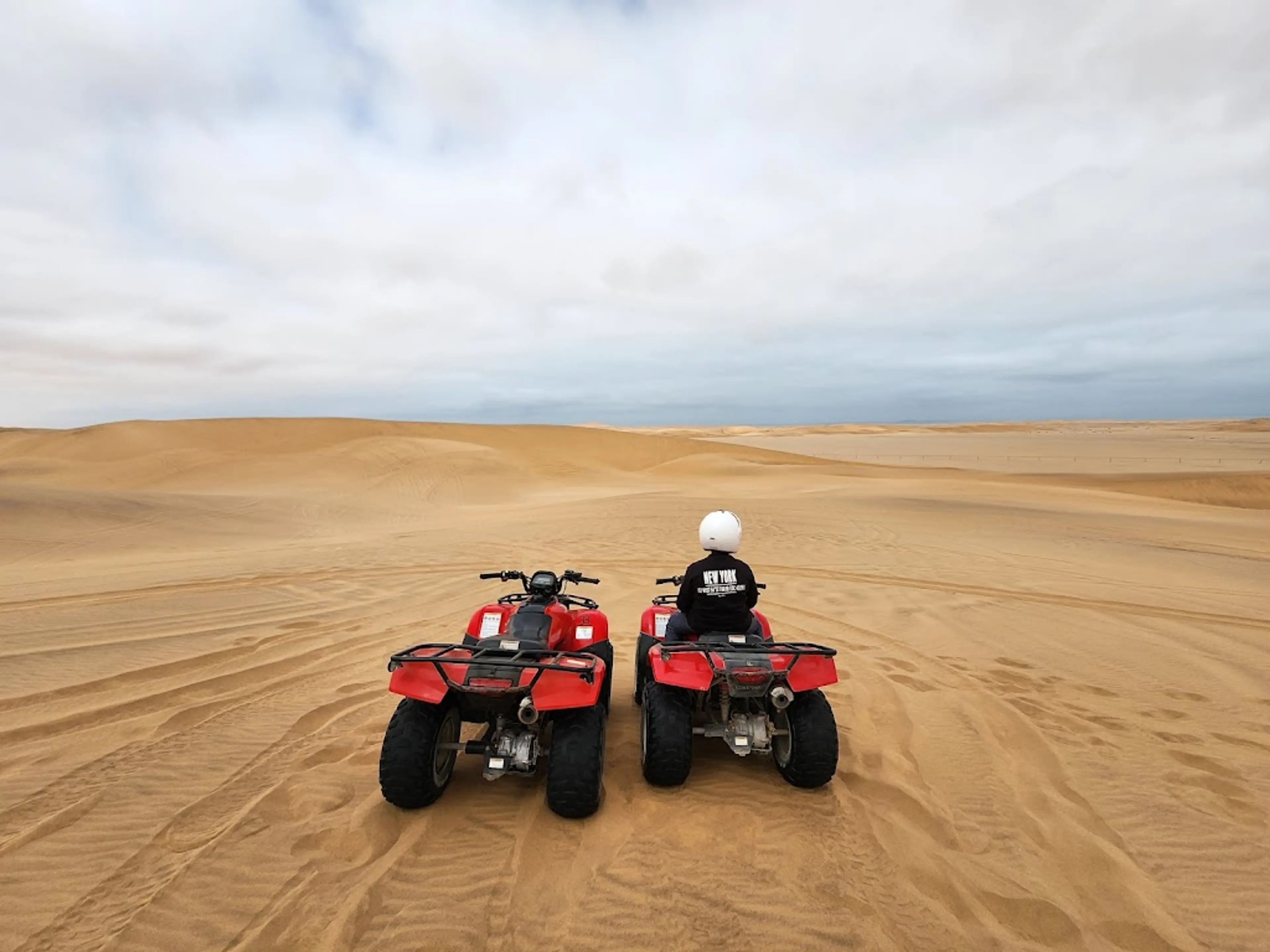 Quad biking