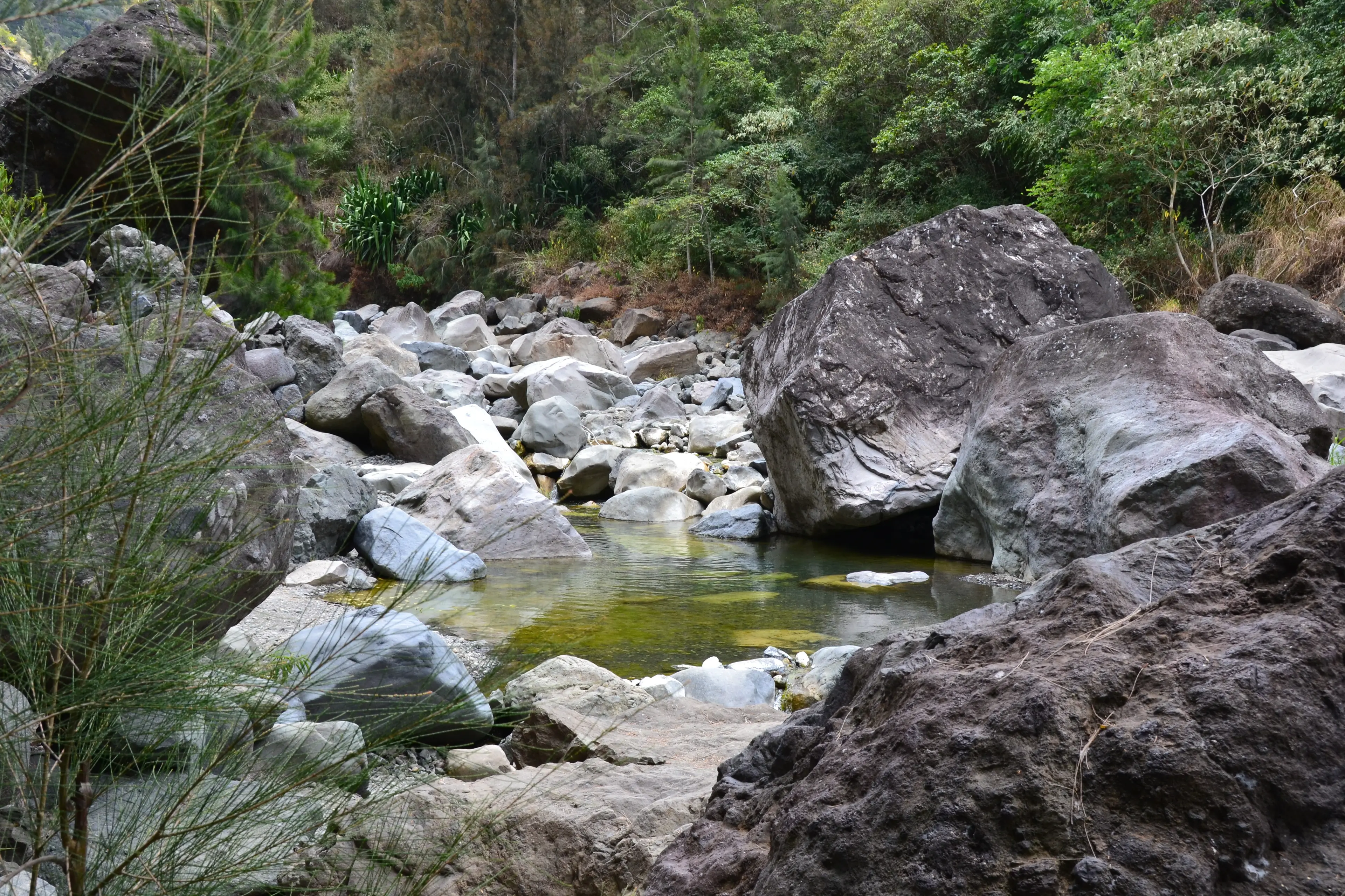 Bras Rouge waterfall