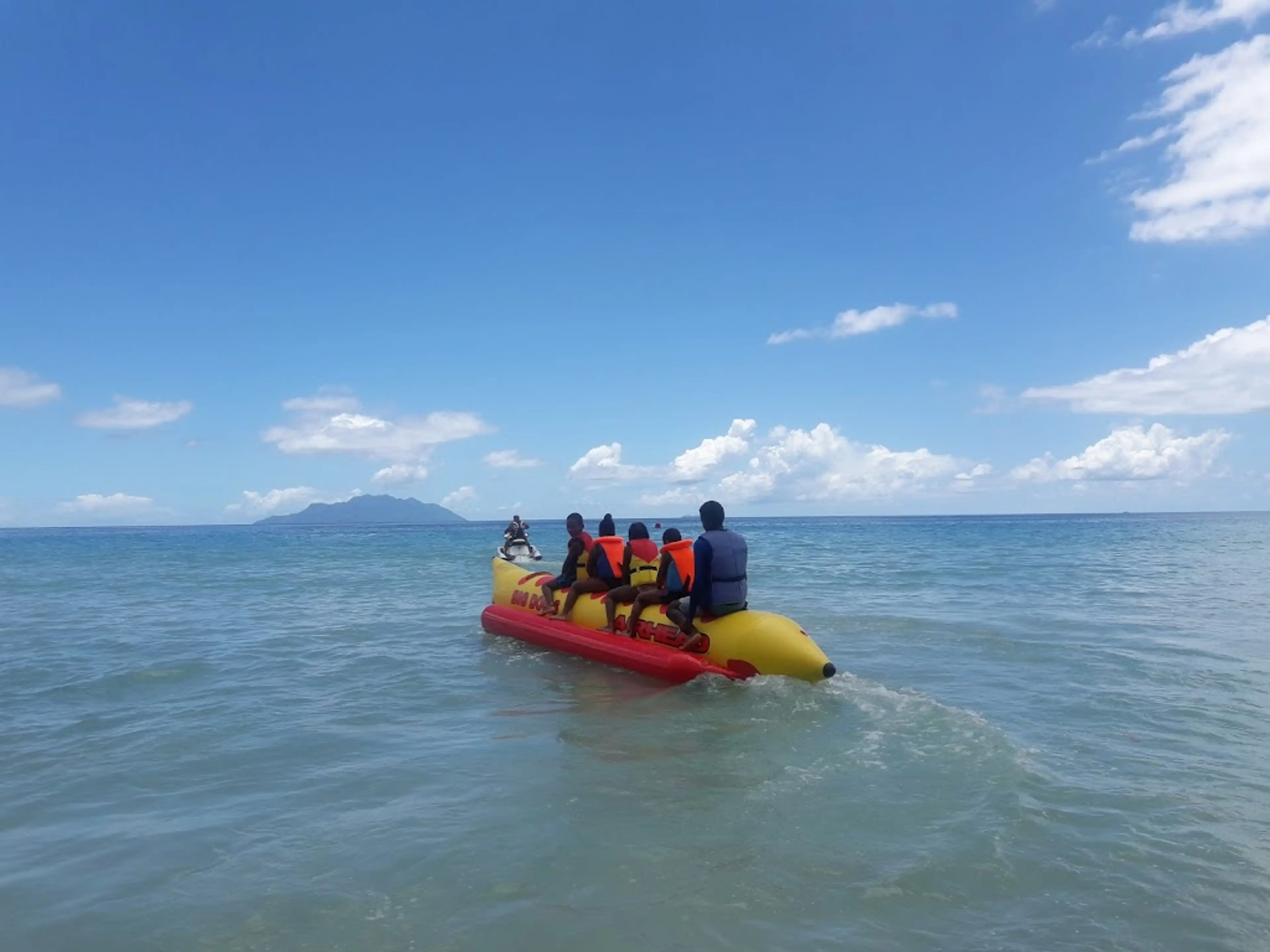 Water sports at Beau Vallon Beach