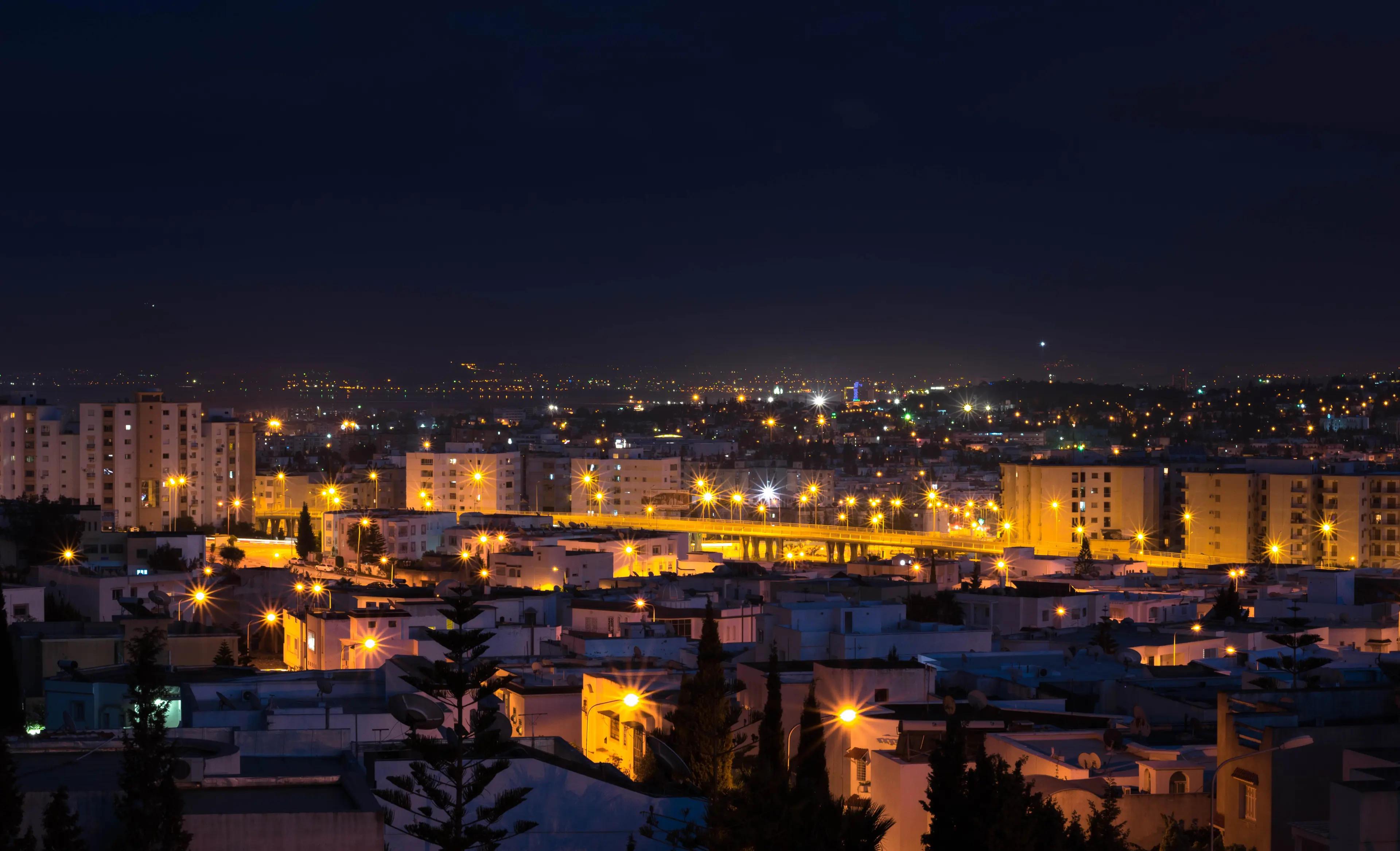 Nightlife of Sidi Bou Said