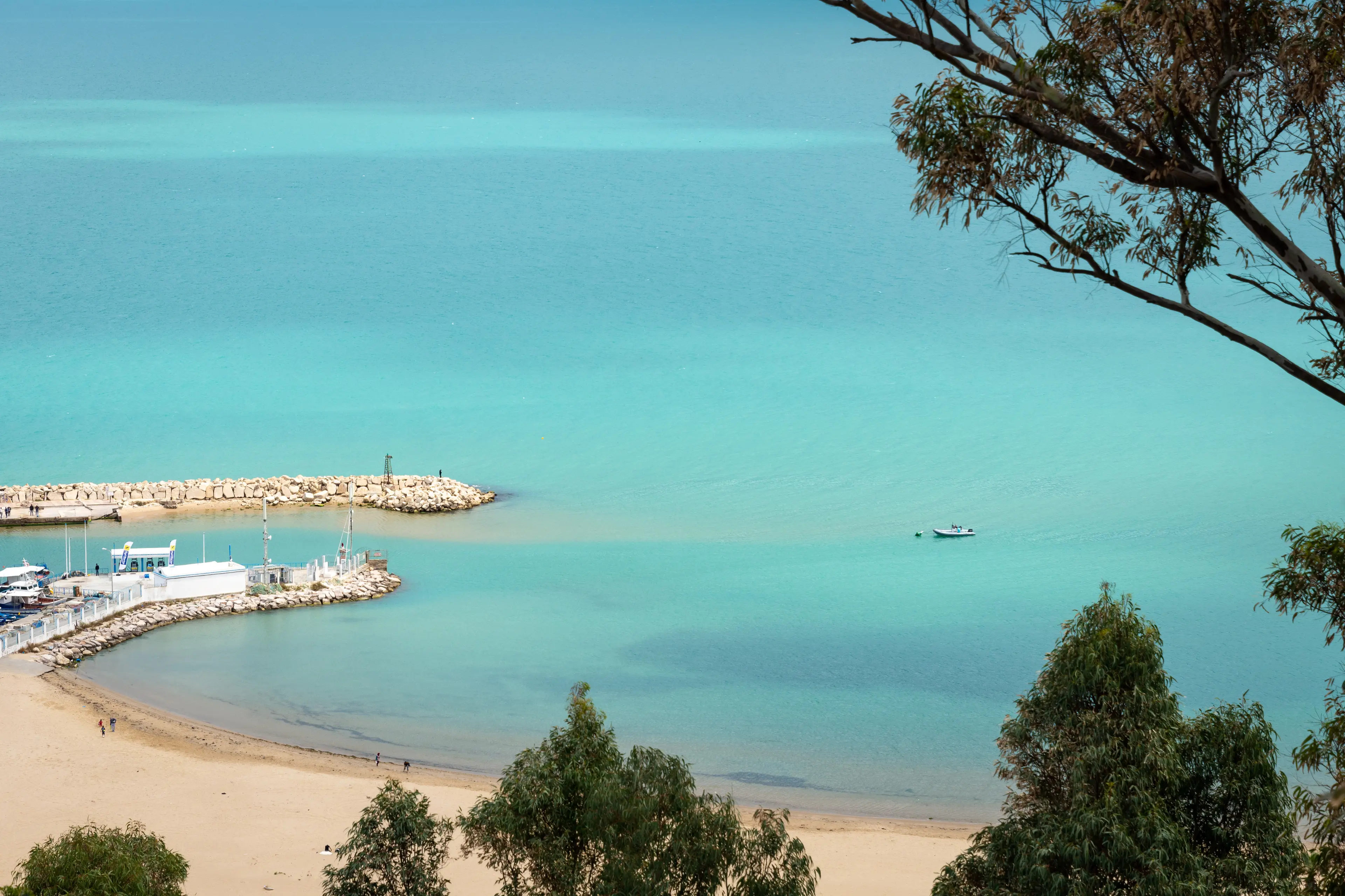 Sidi Bou Said beach