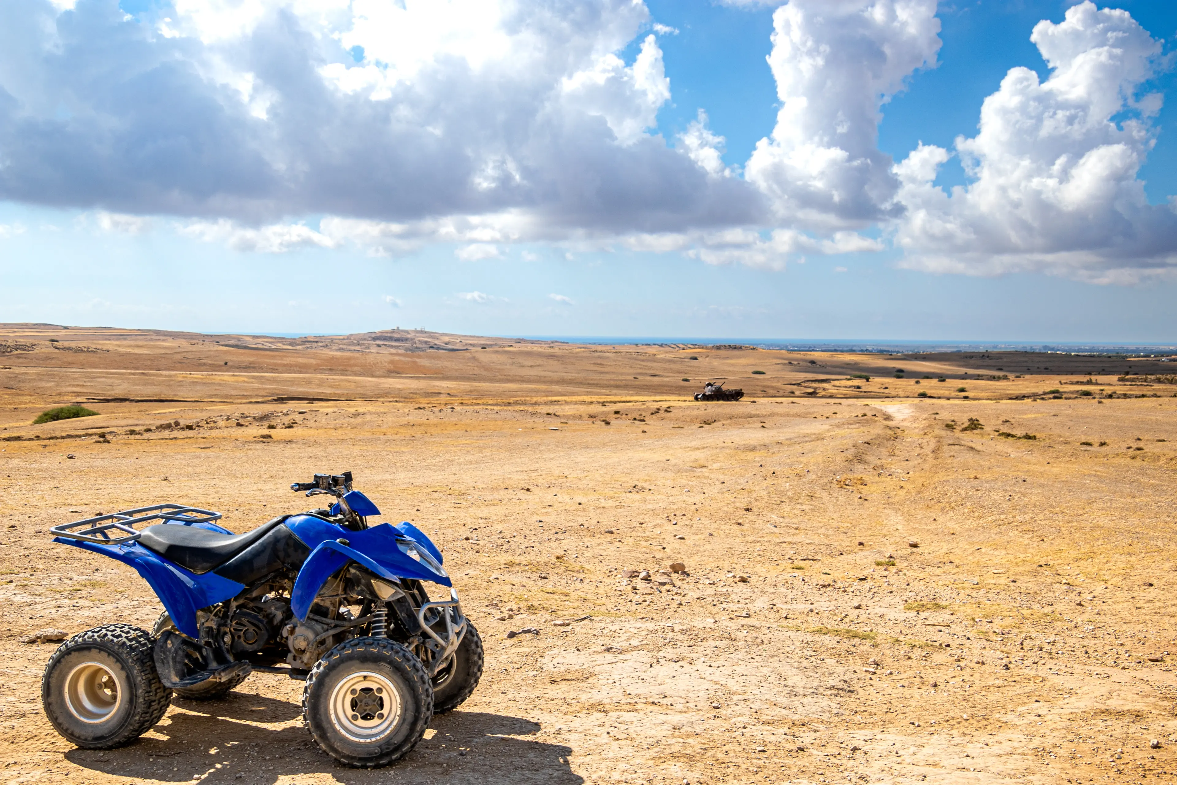 Quad Biking in the Desert
