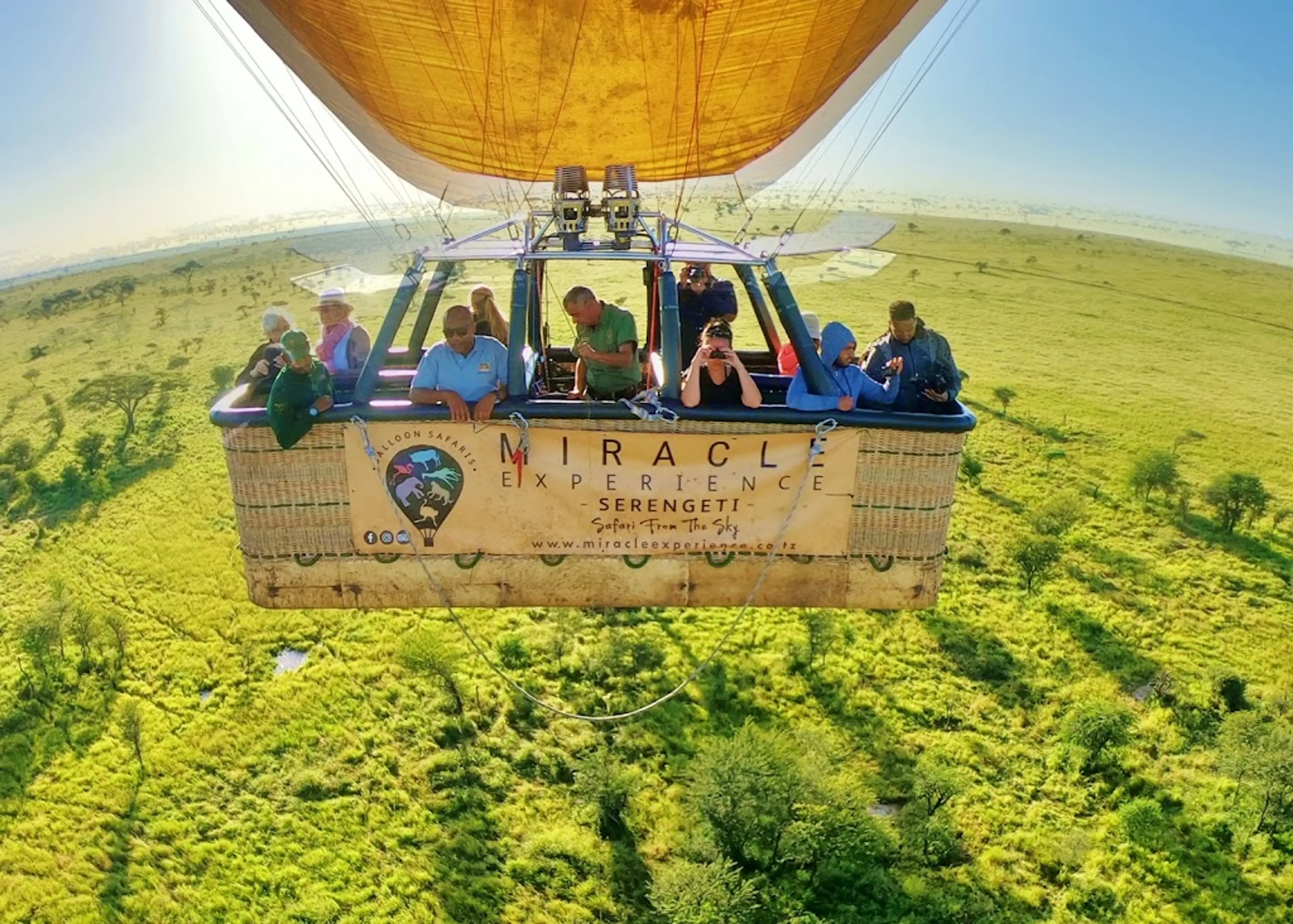 Hot air balloon ride