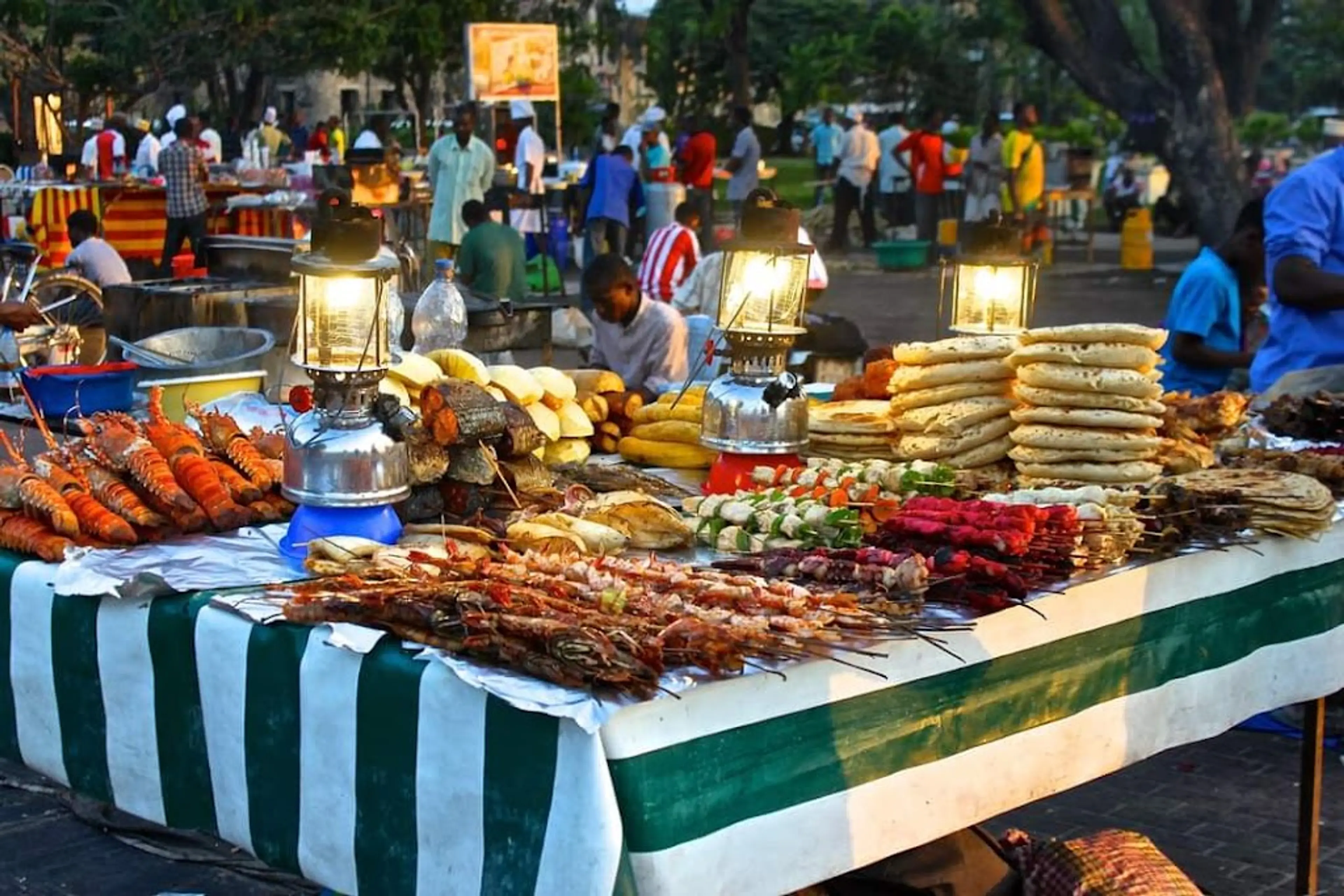 Forodhani Gardens night market