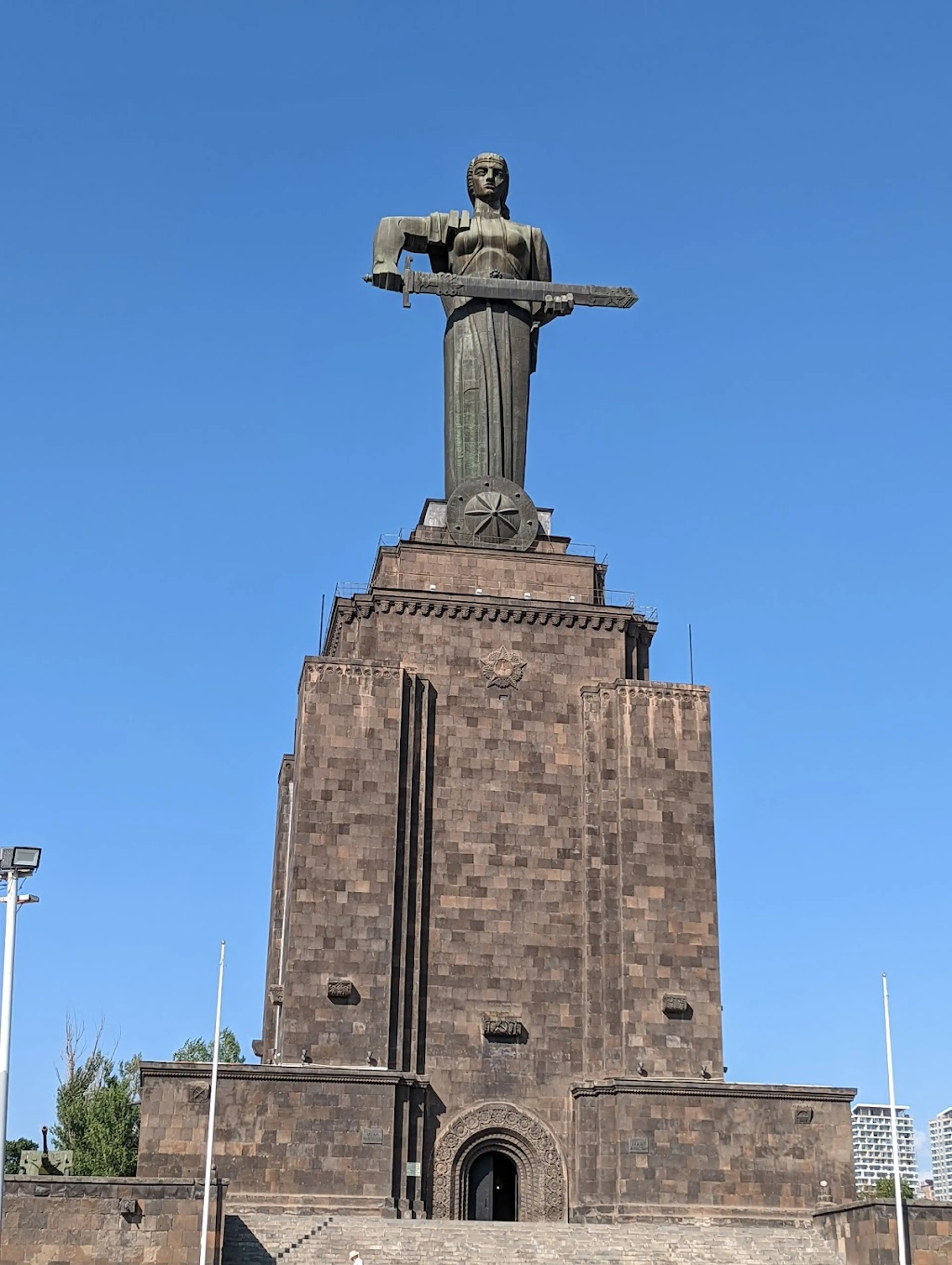 Victory Park and Mother Armenia statue