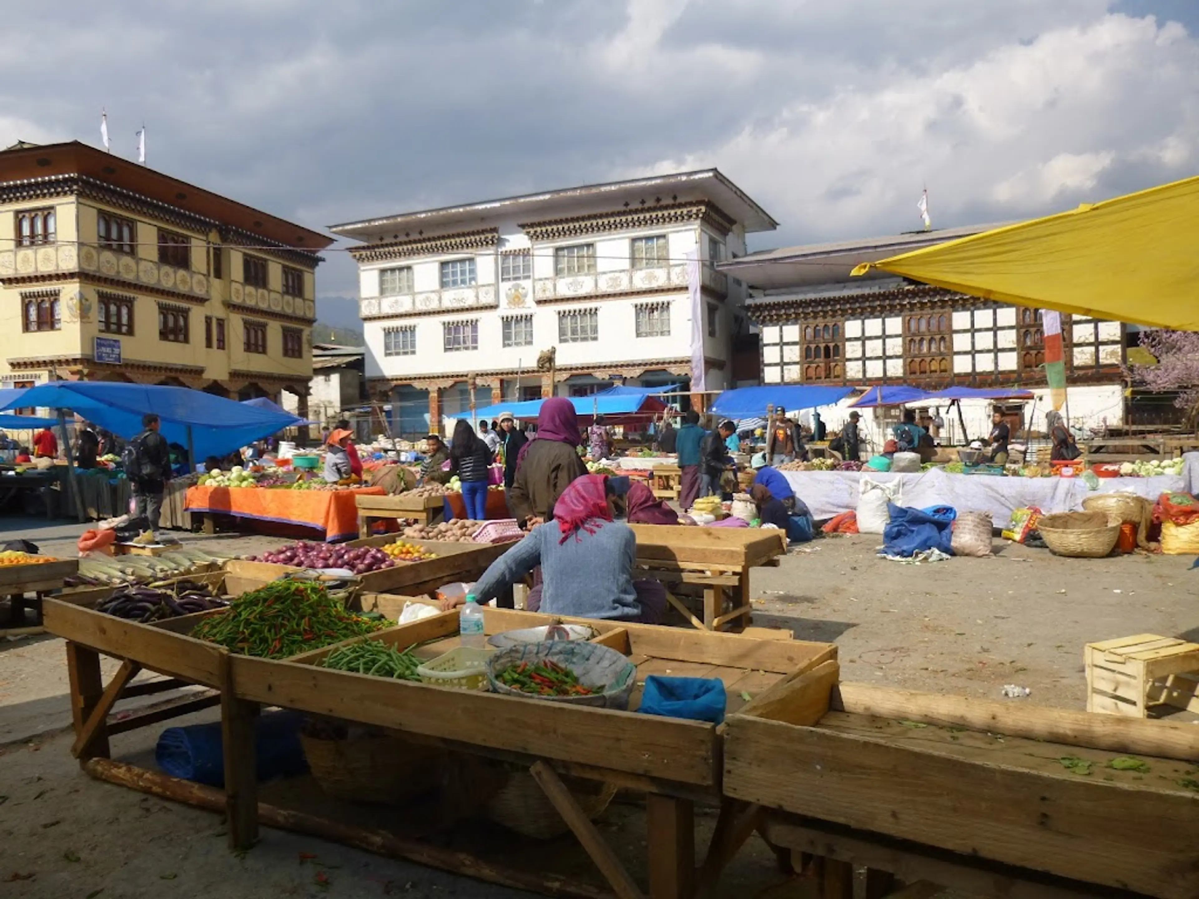 Local markets of Paro