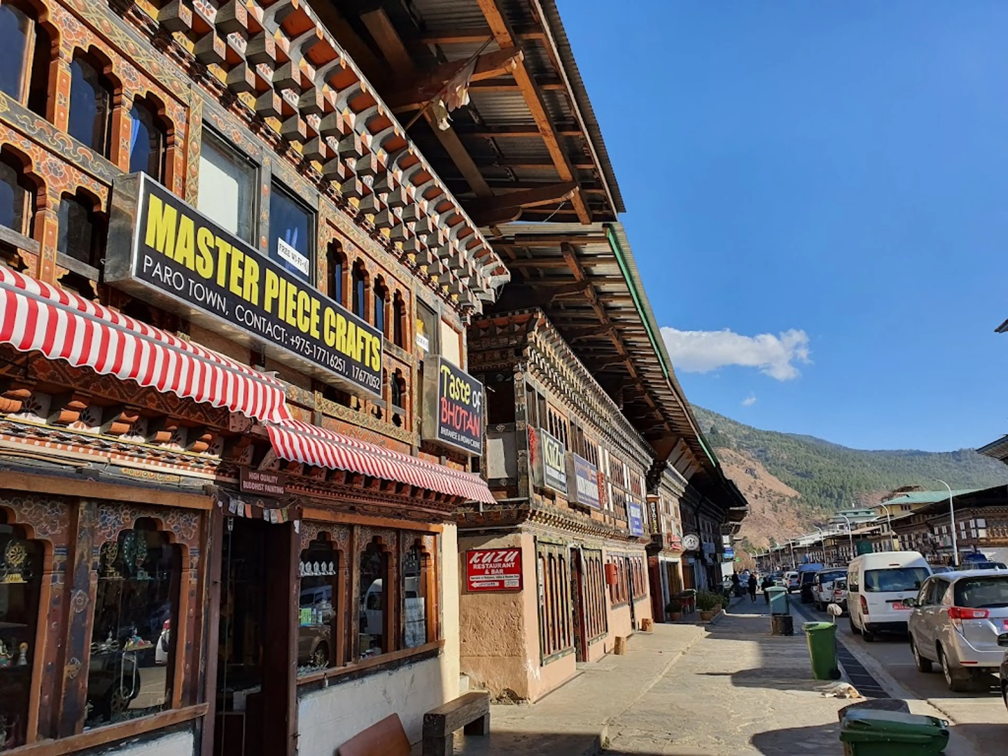 Paro town market