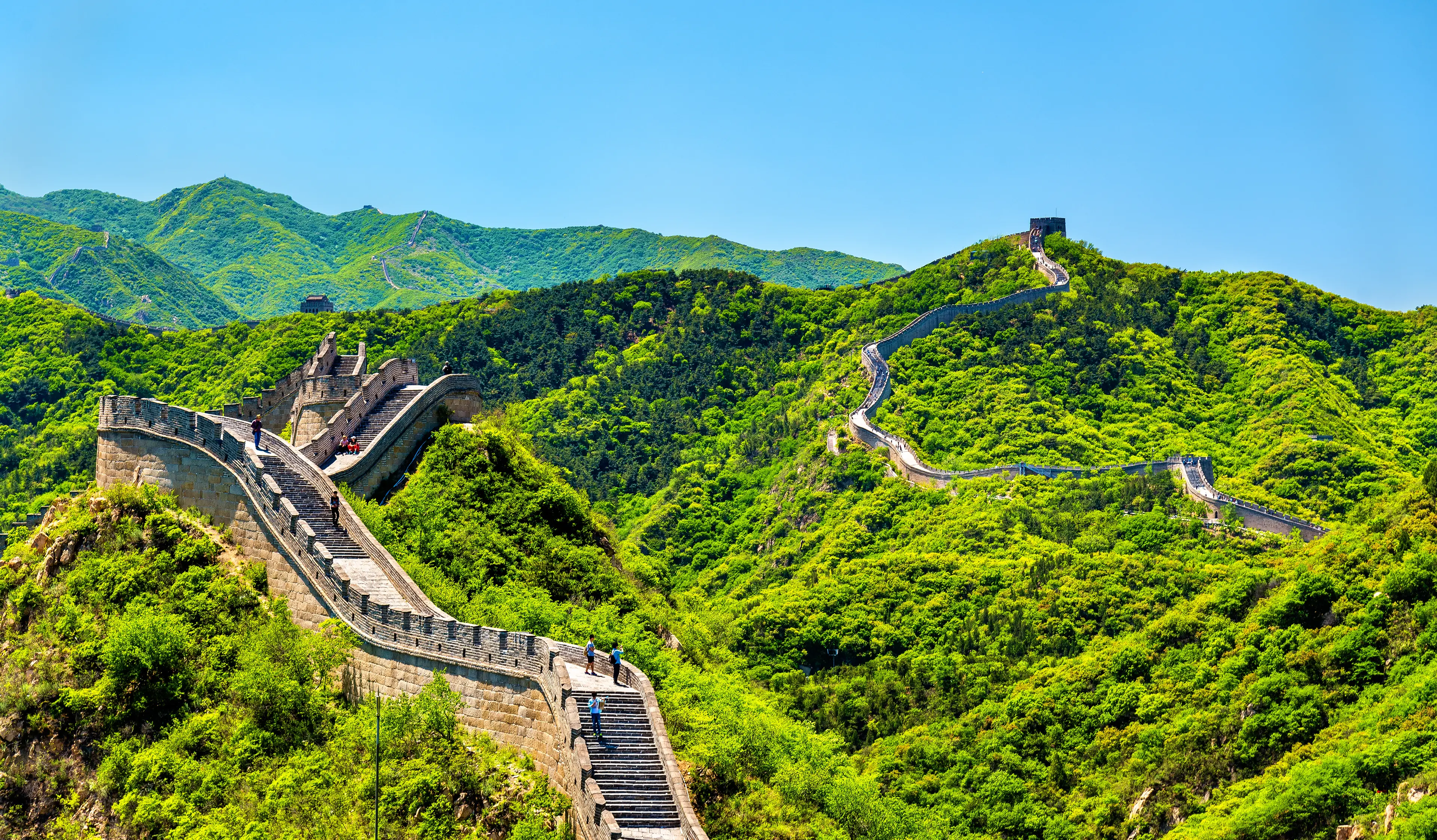Cable car ride at Badaling
