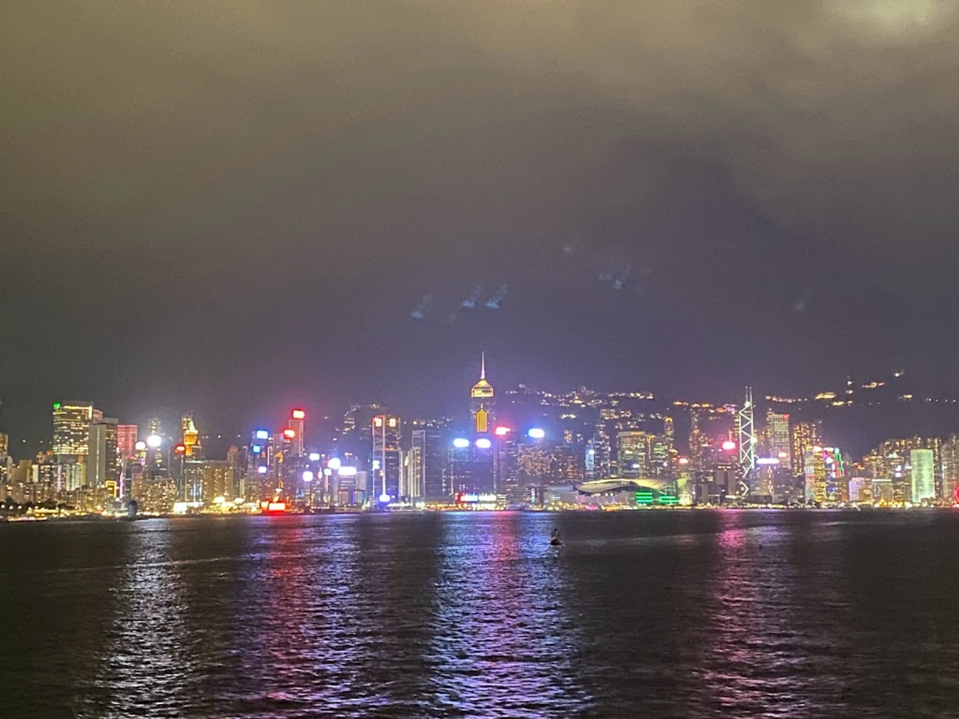 Victoria Harbour night cruise