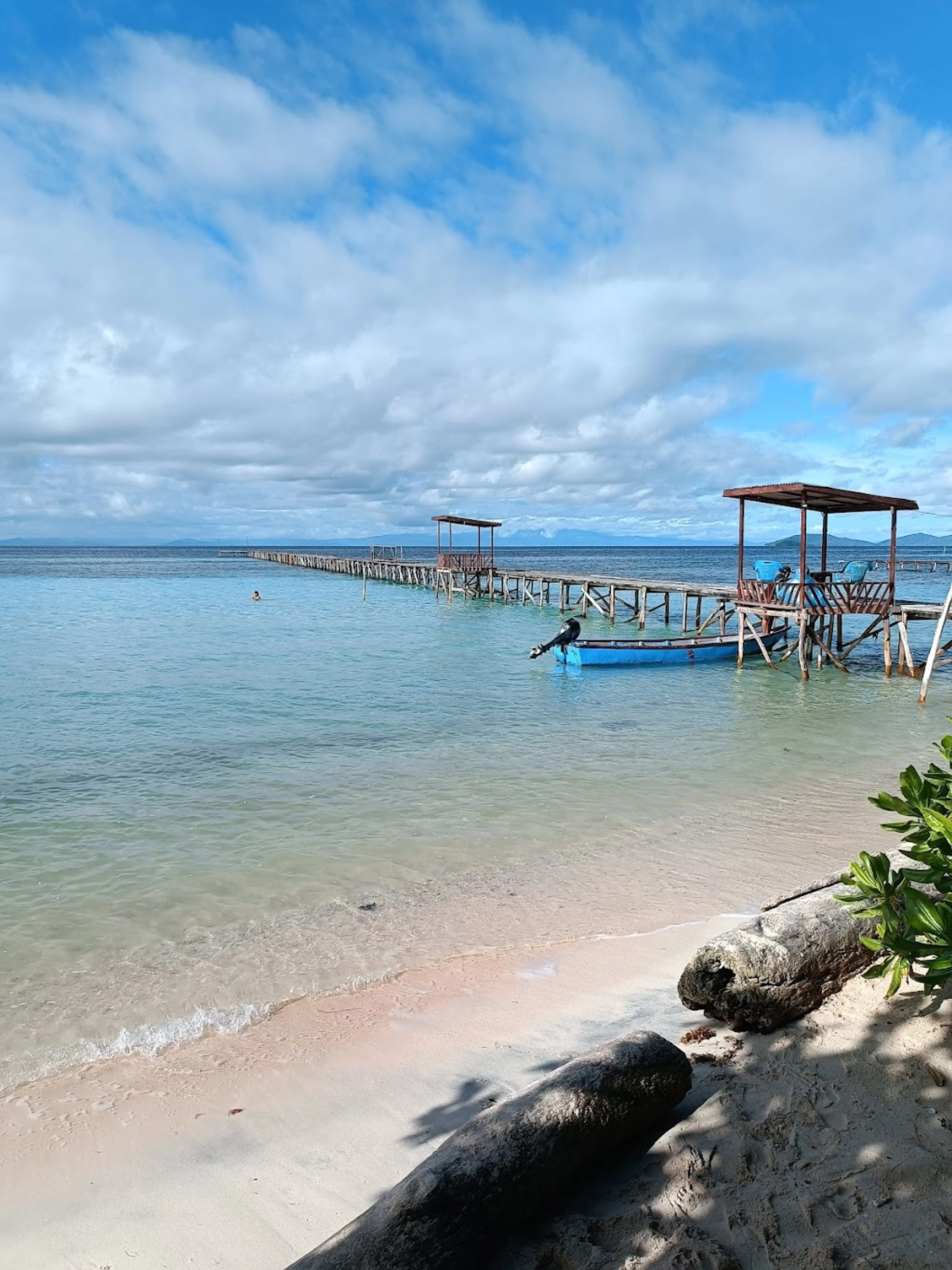 Pristine beaches