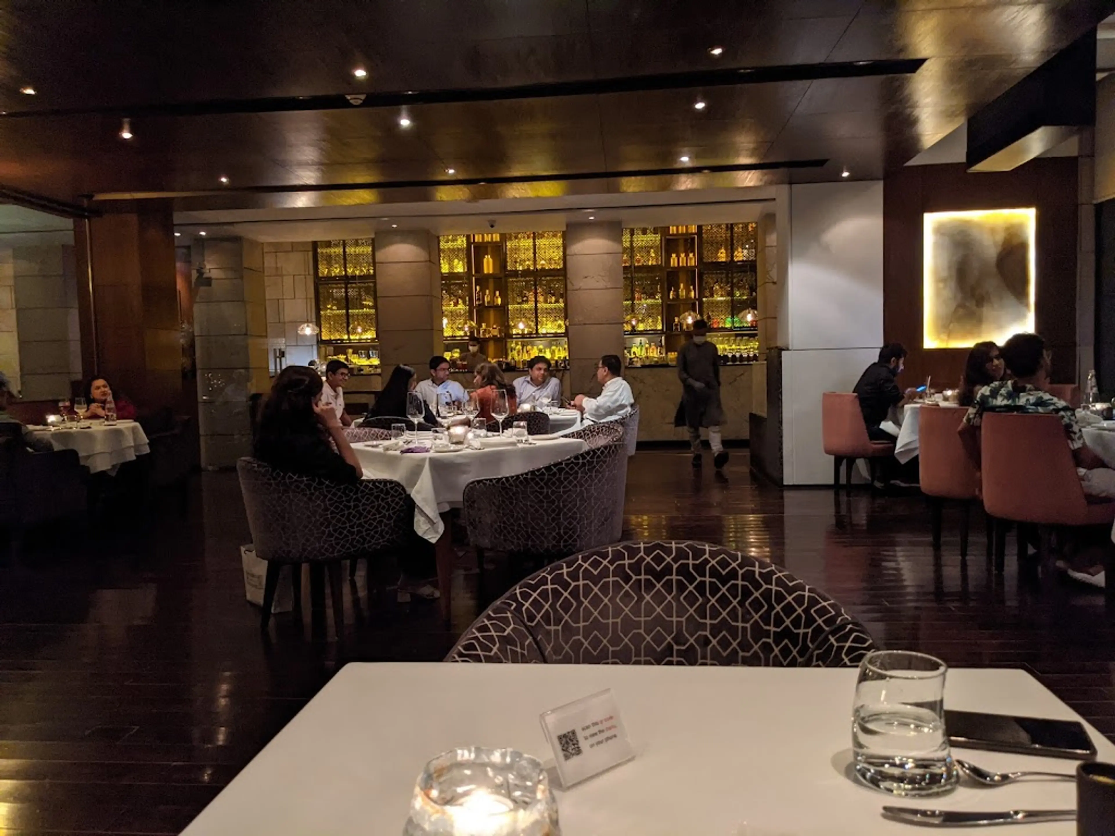 Fine dining experience