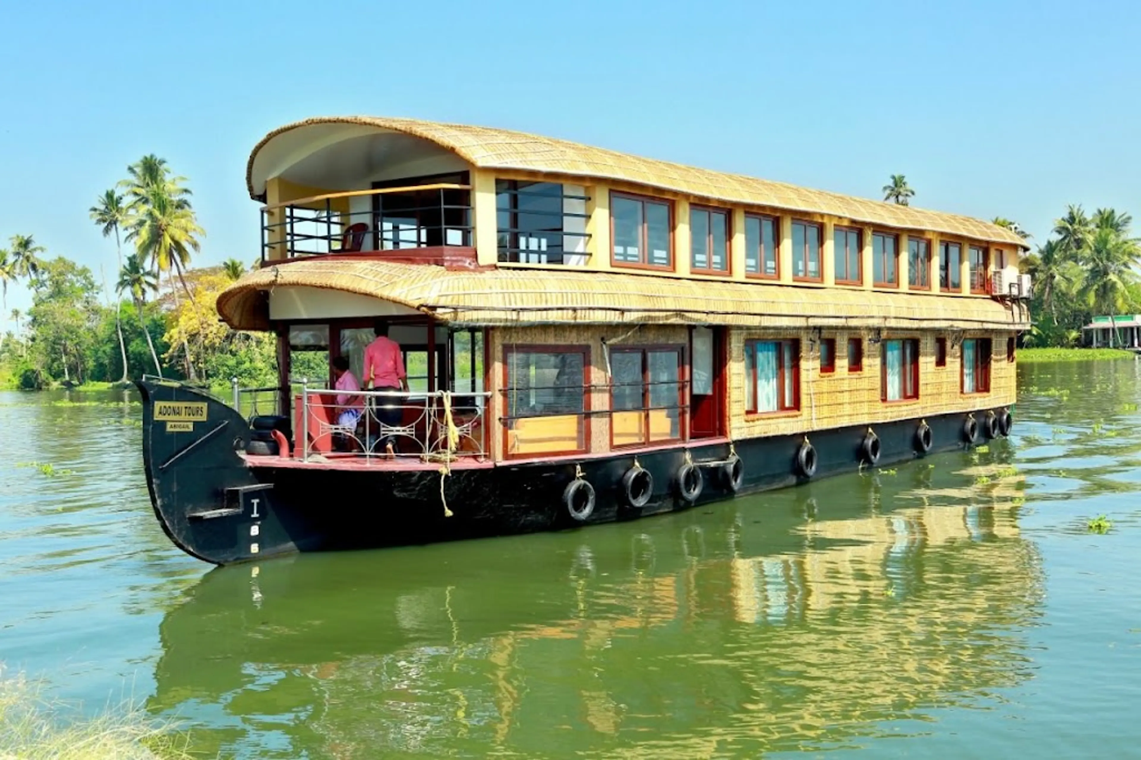 Houseboat ride in Alleppey
