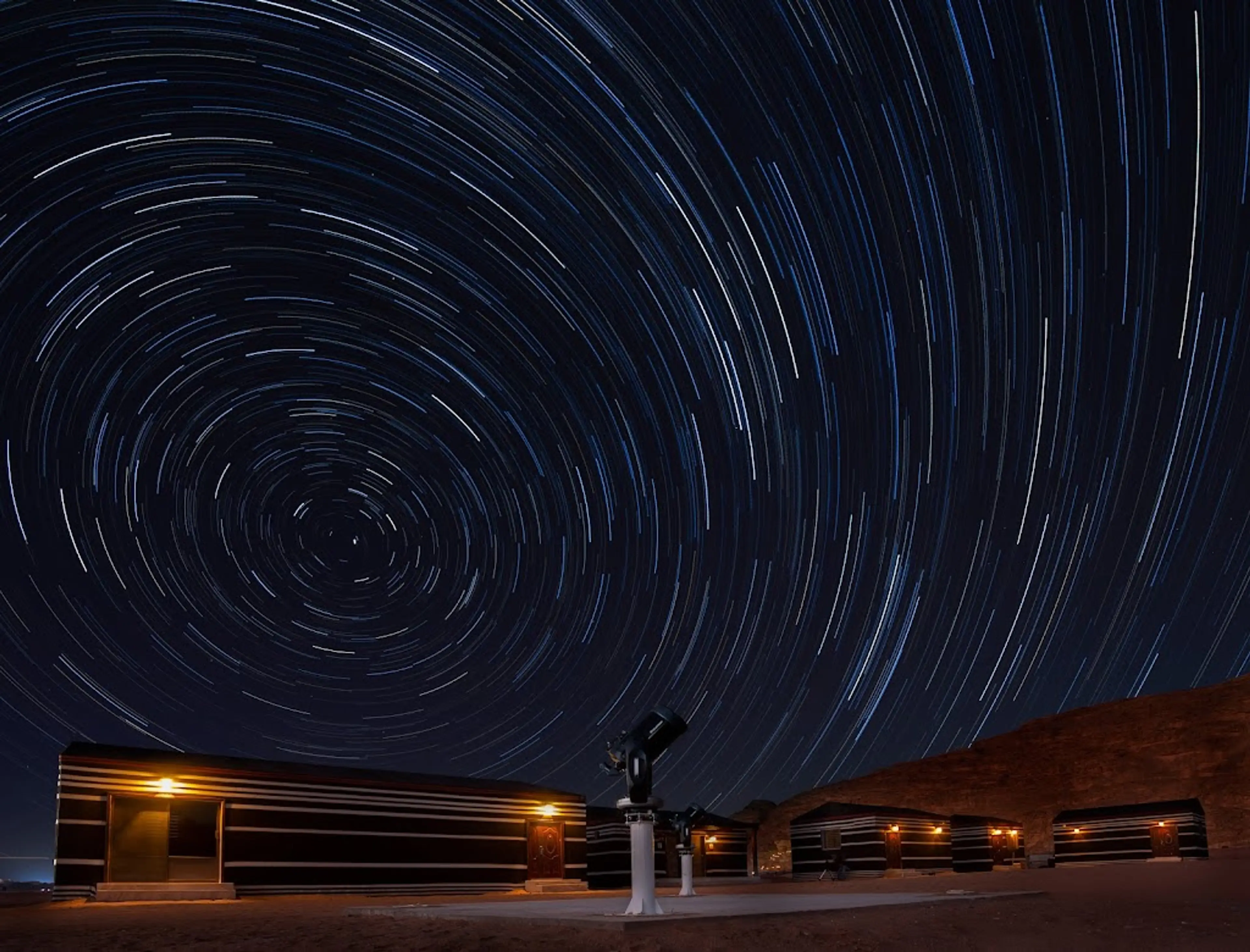 Stargazing in Wadi Rum