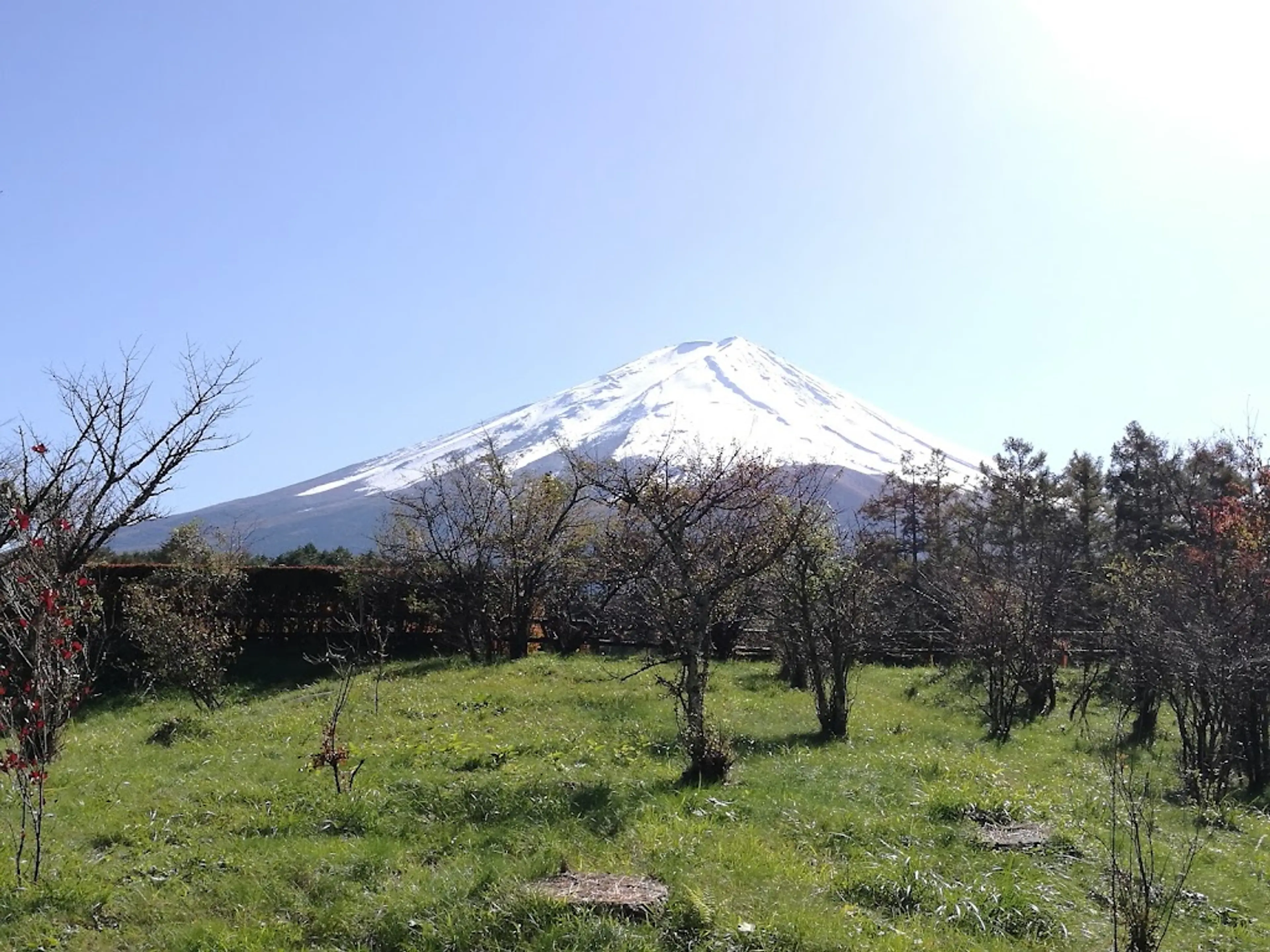 Hiking trails around Mount Fuji