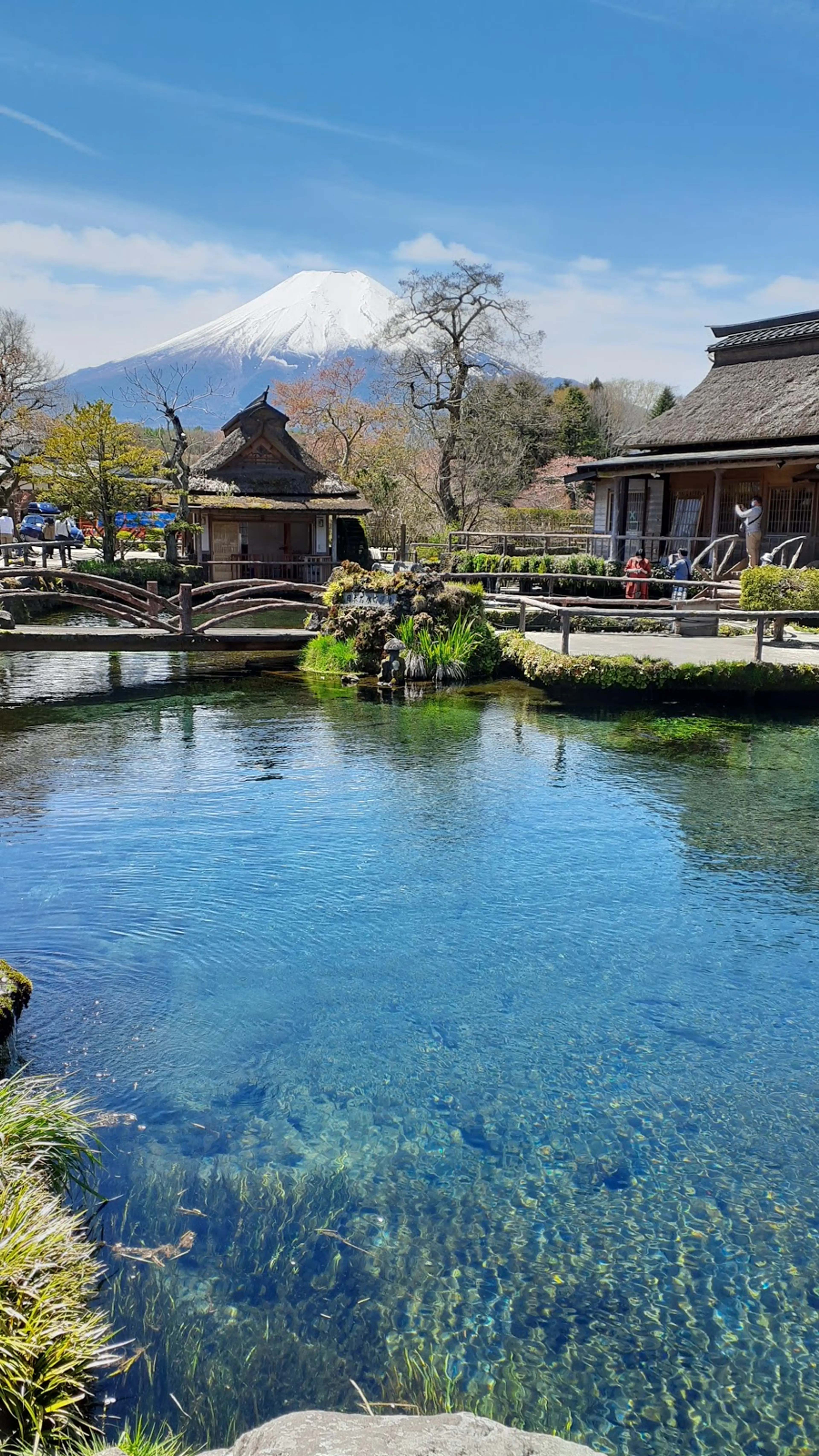 Local hot spring