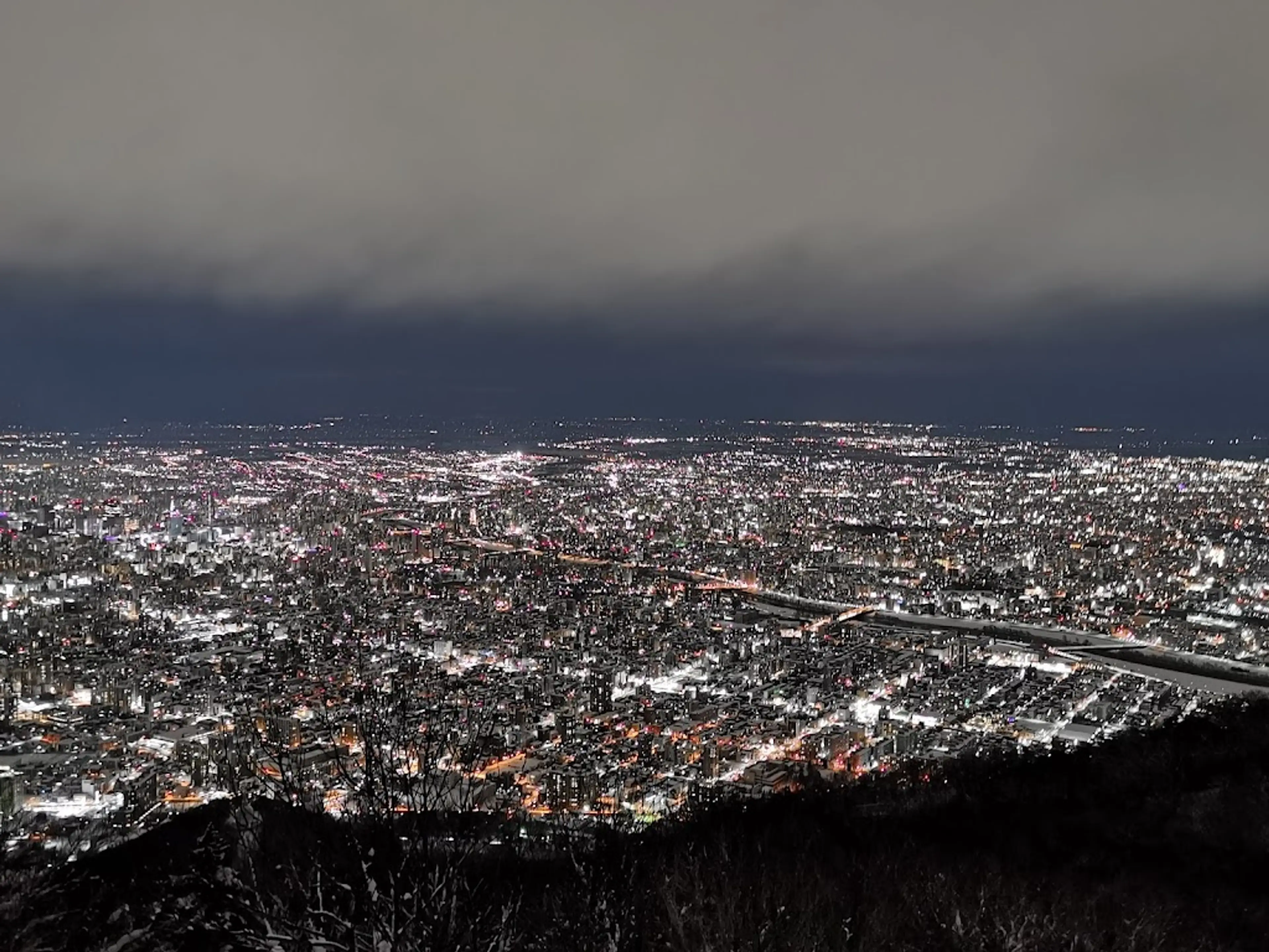 Night View from Mountain