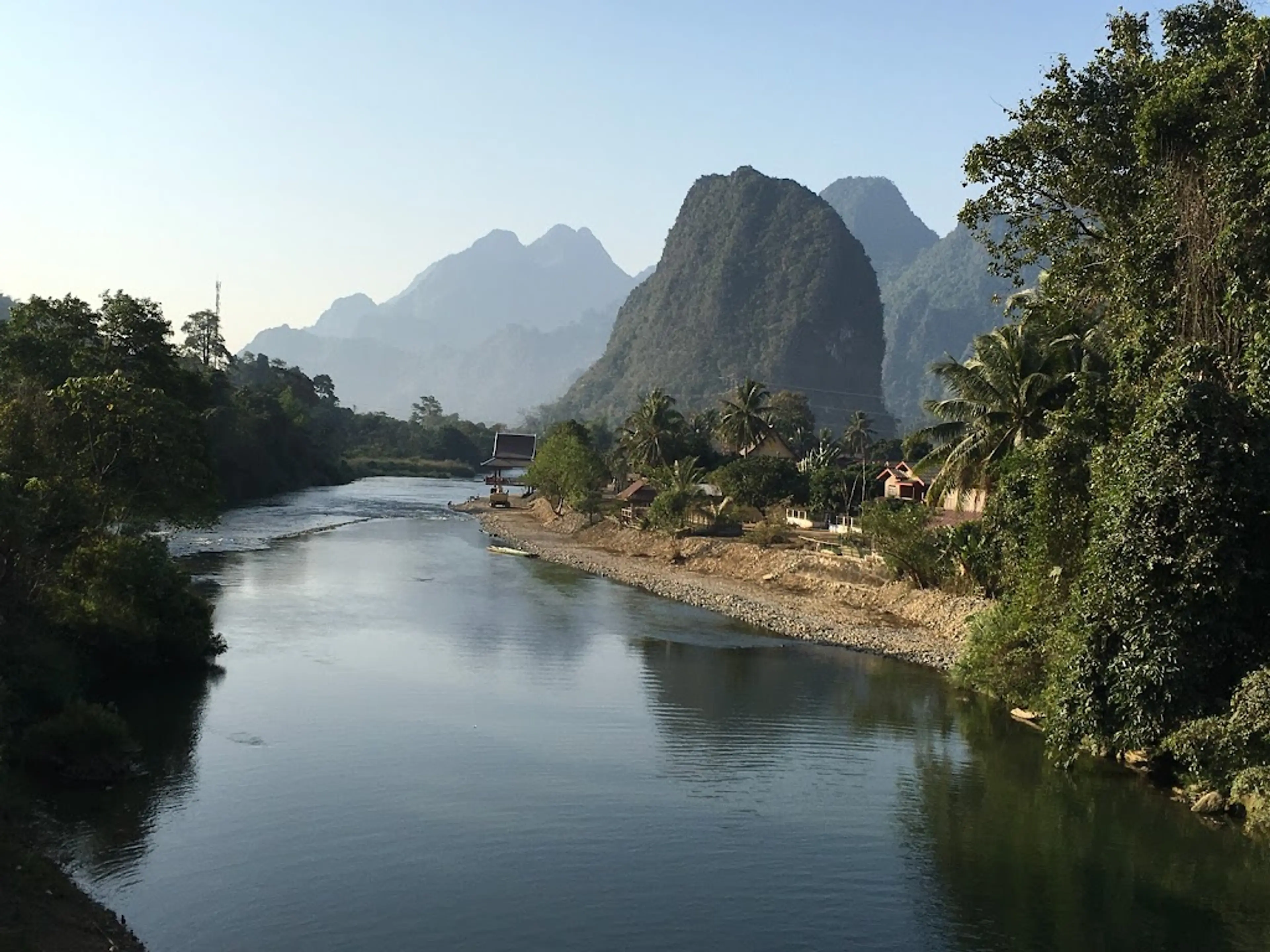 Kayaking on the Nam Song River