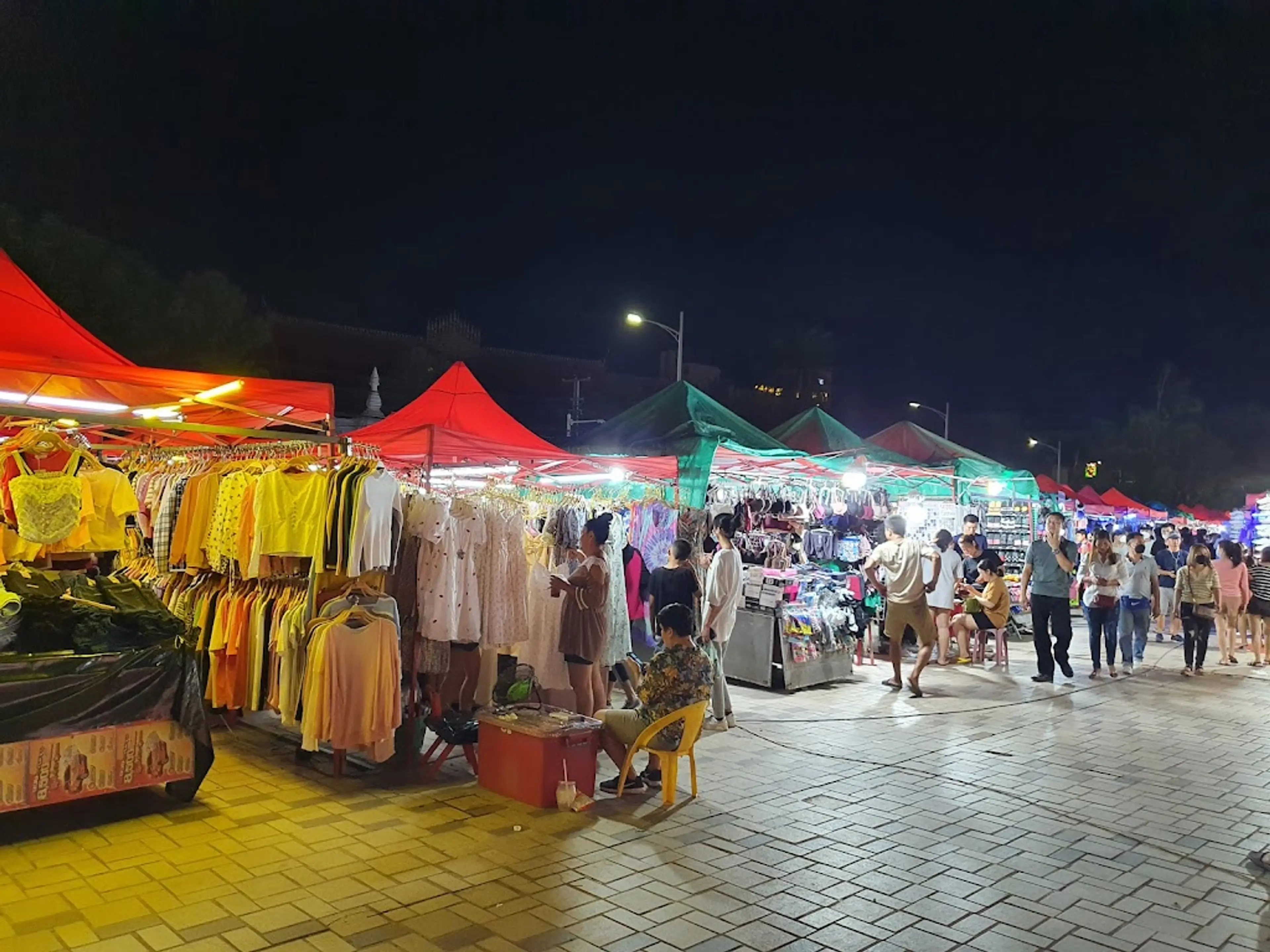 Night Market in Vientiane