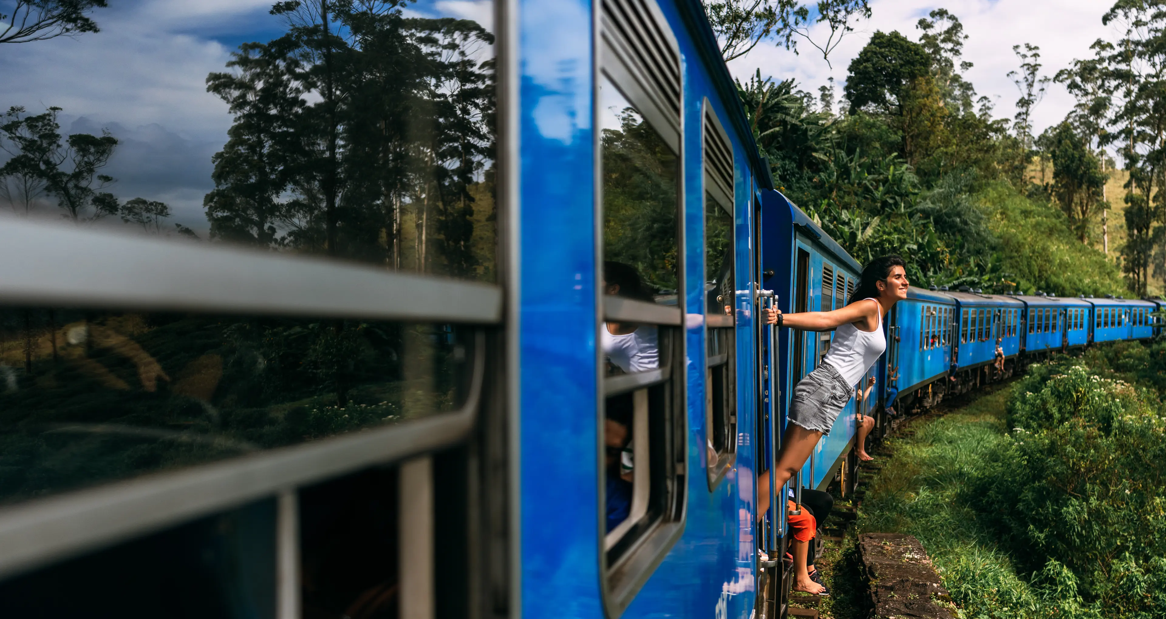 Train ride to Kandy