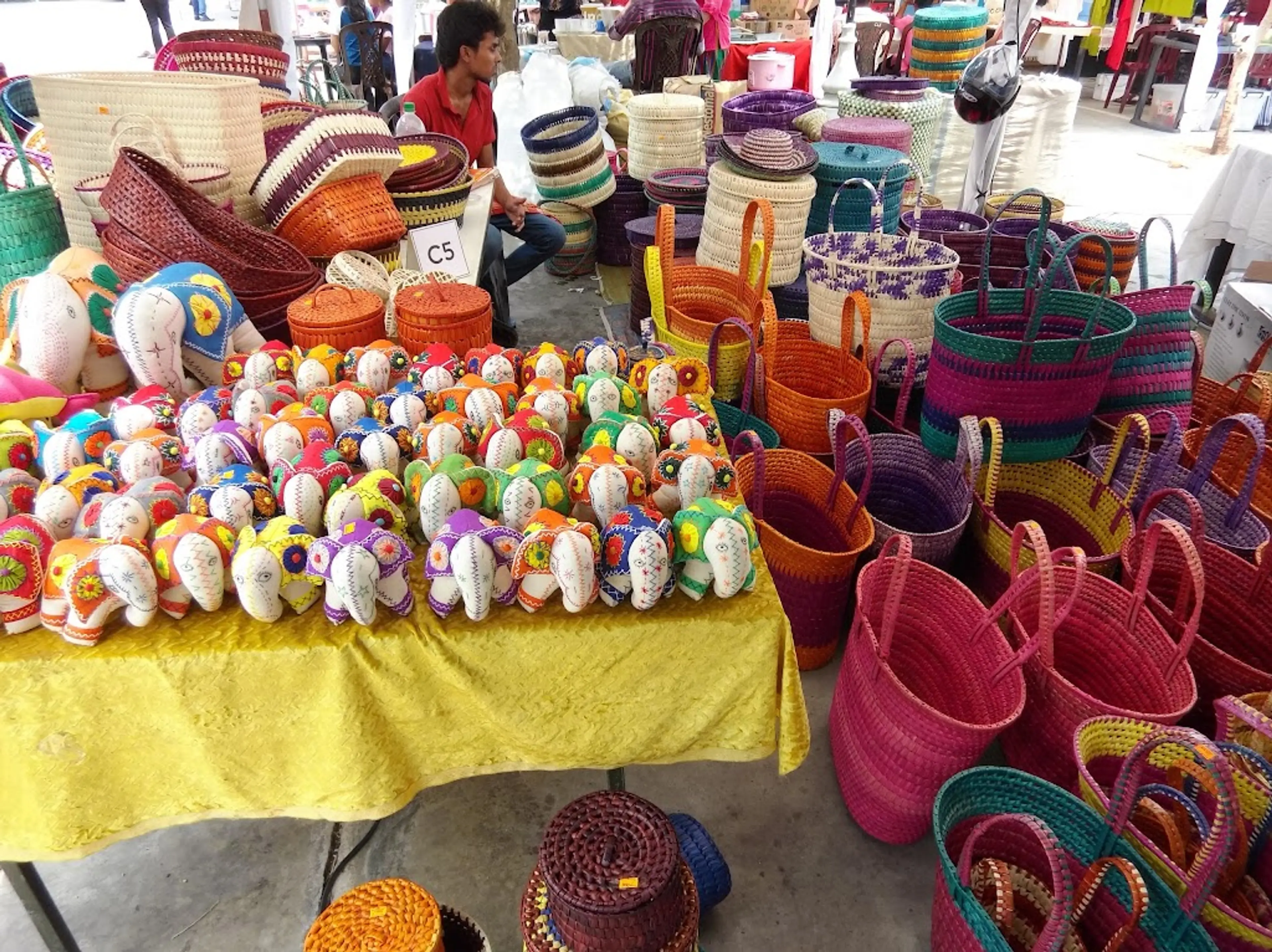 Local market in Colombo
