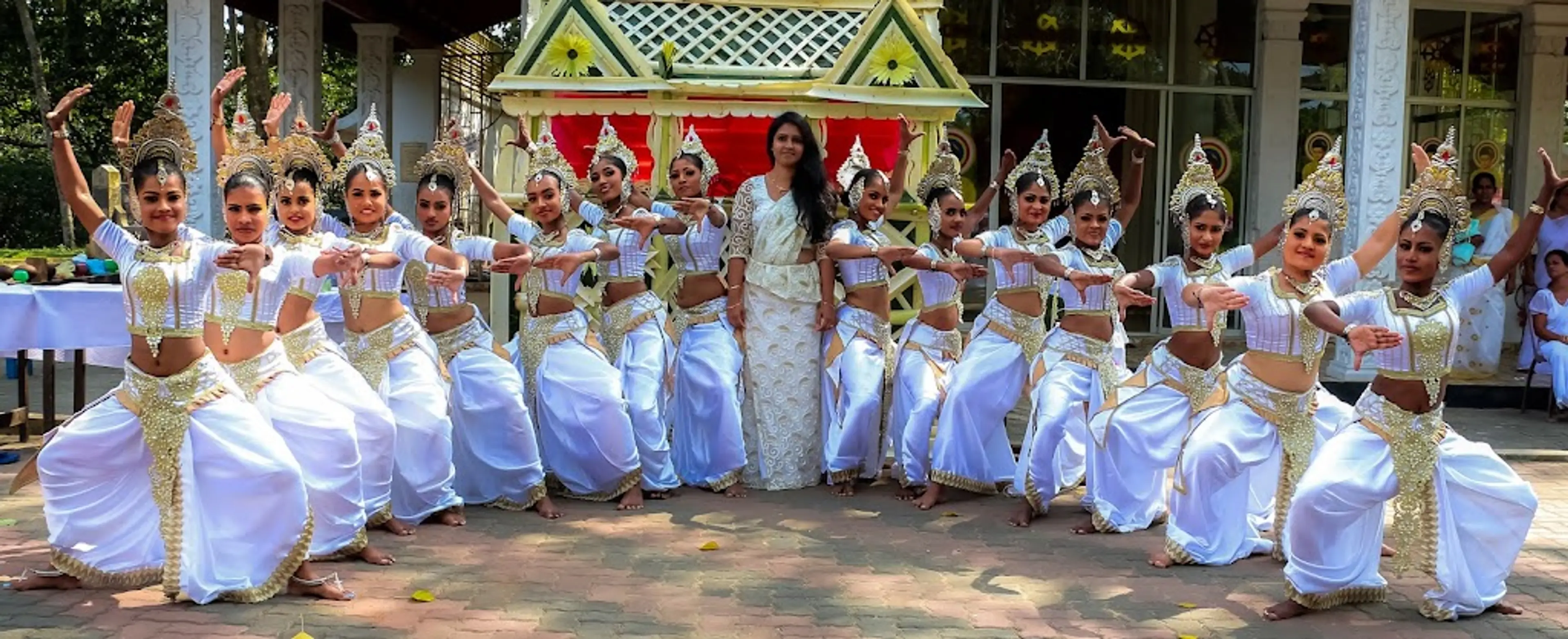 Traditional Sri Lankan dance performance