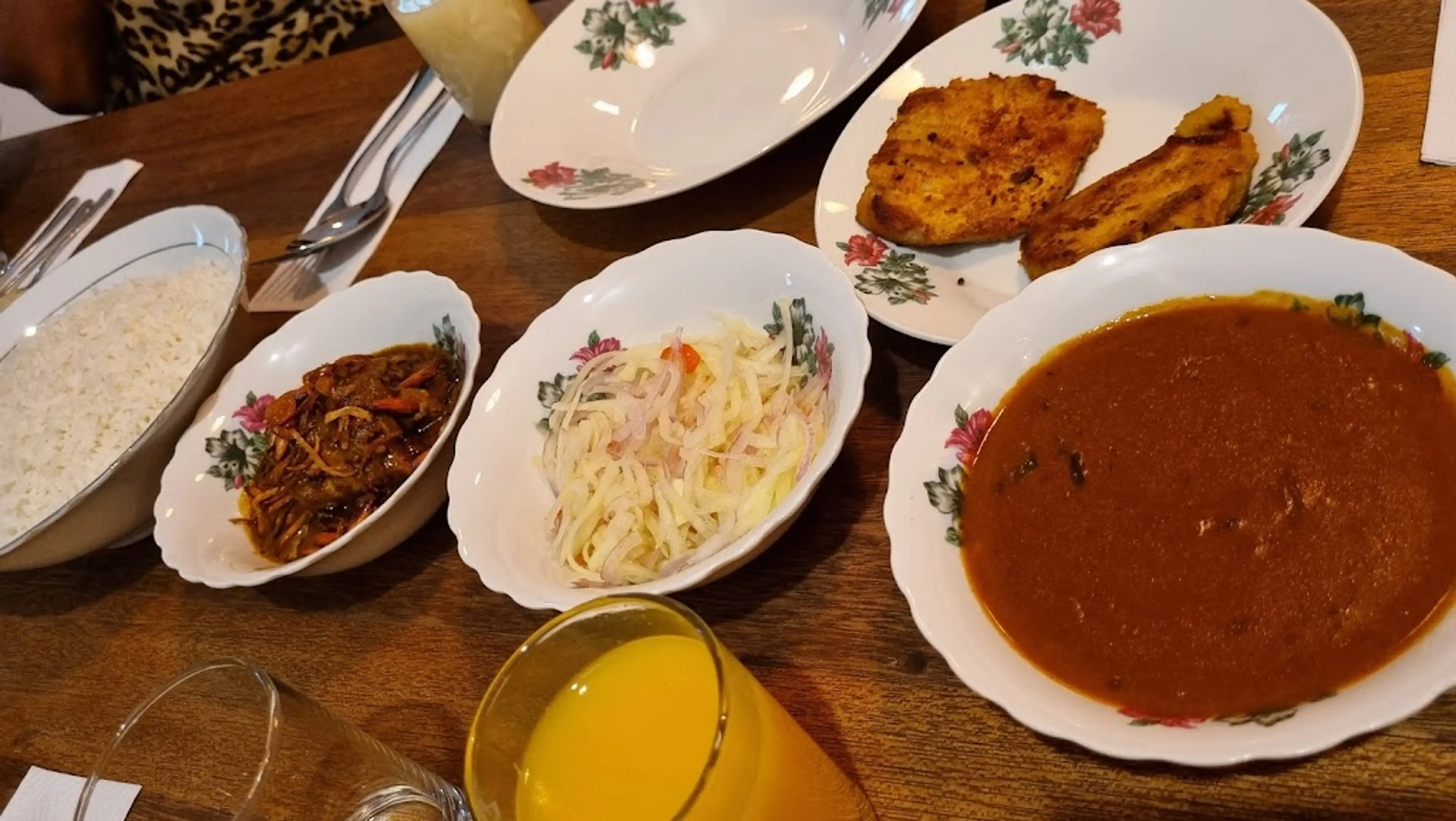 Traditional Maldivian lunch