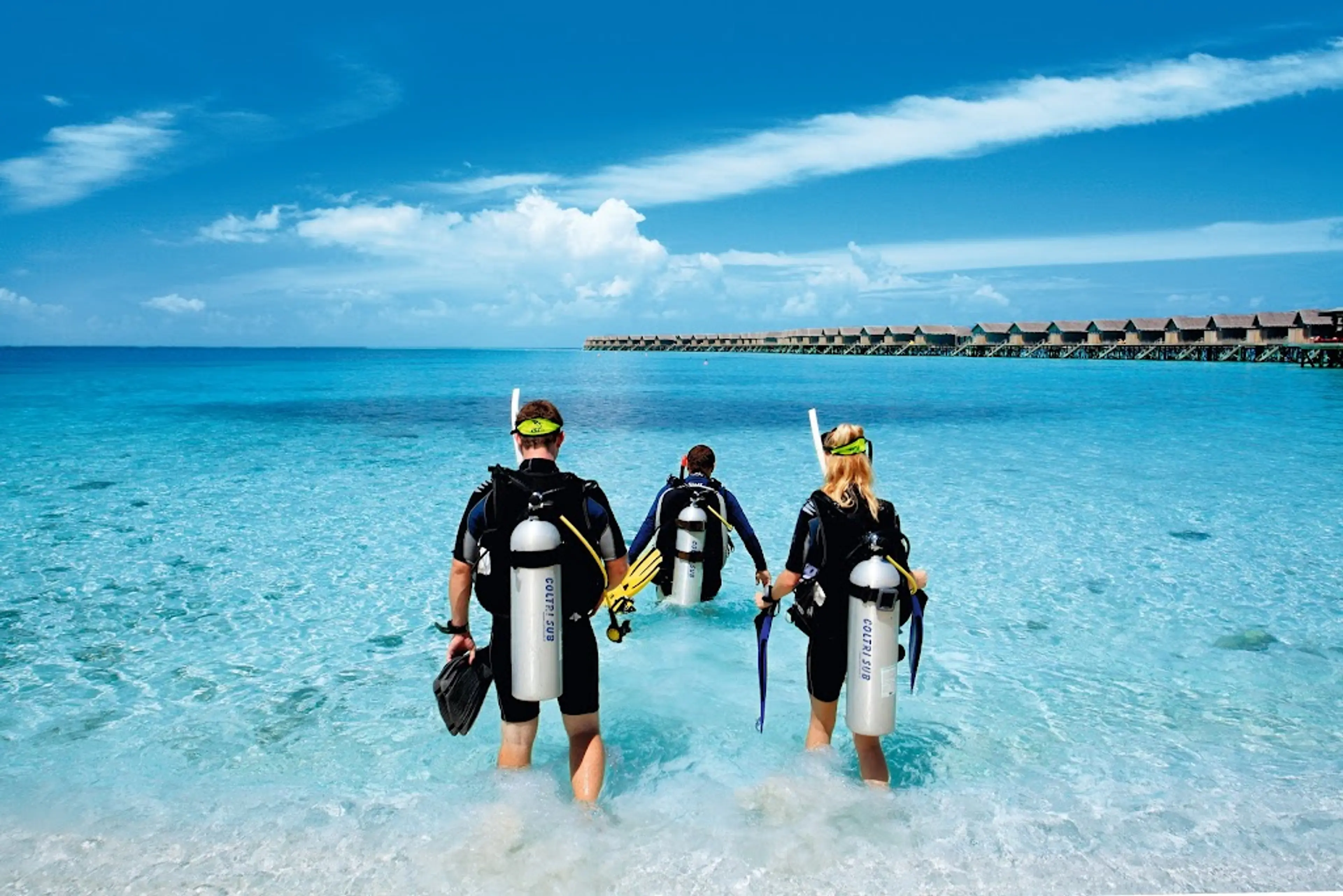 Underwater snorkeling