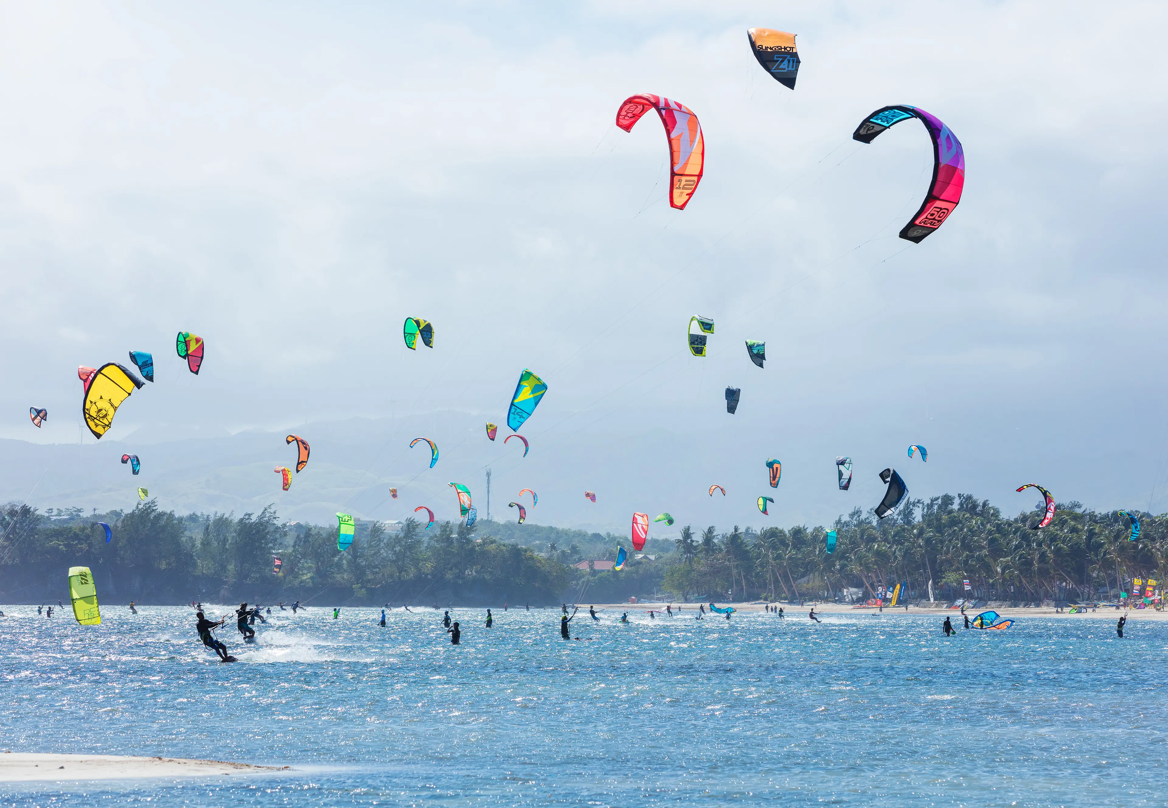 Parasailing at Bulabog Beach