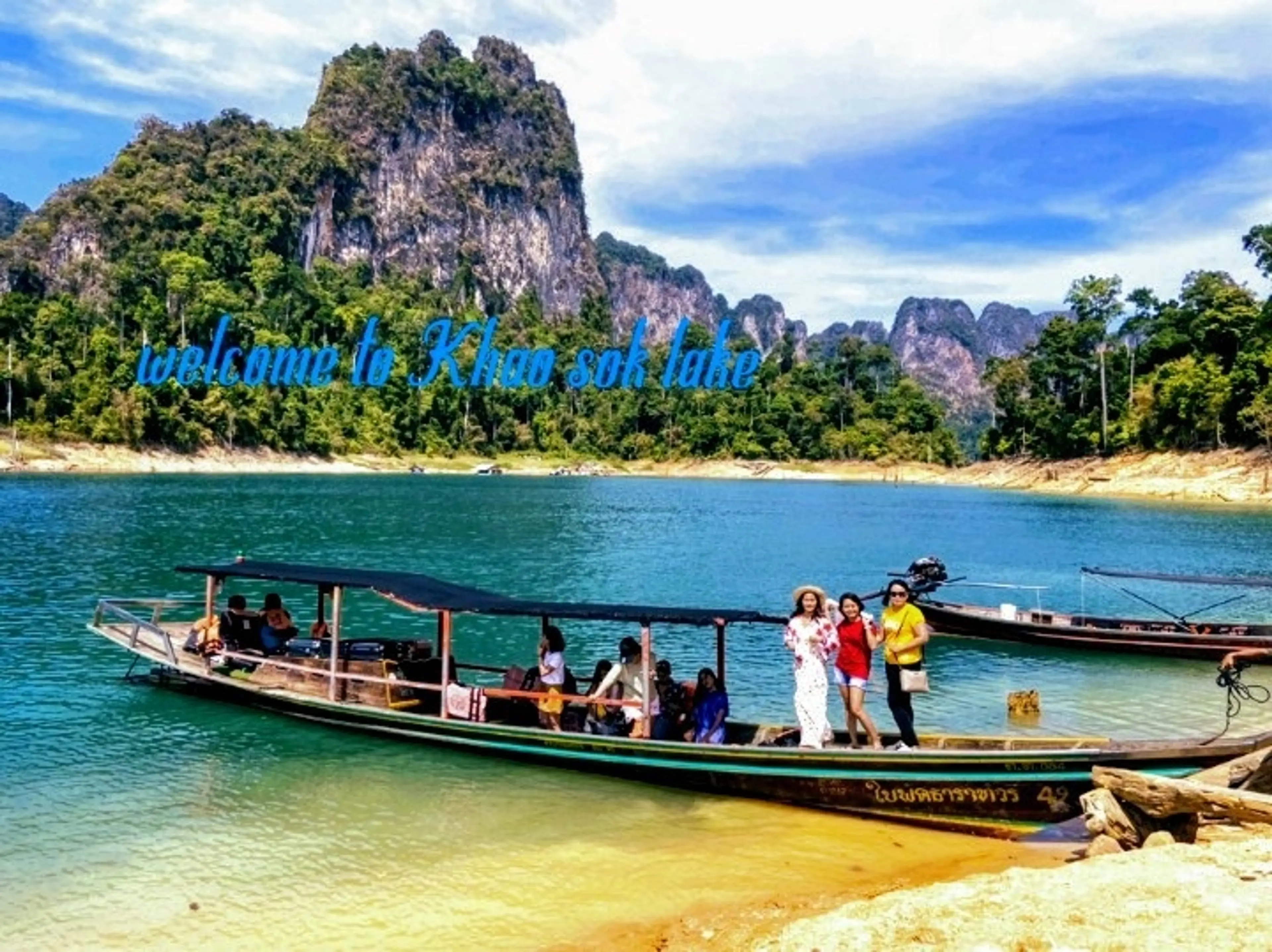 Boat Tour on Cheow Lan Lake