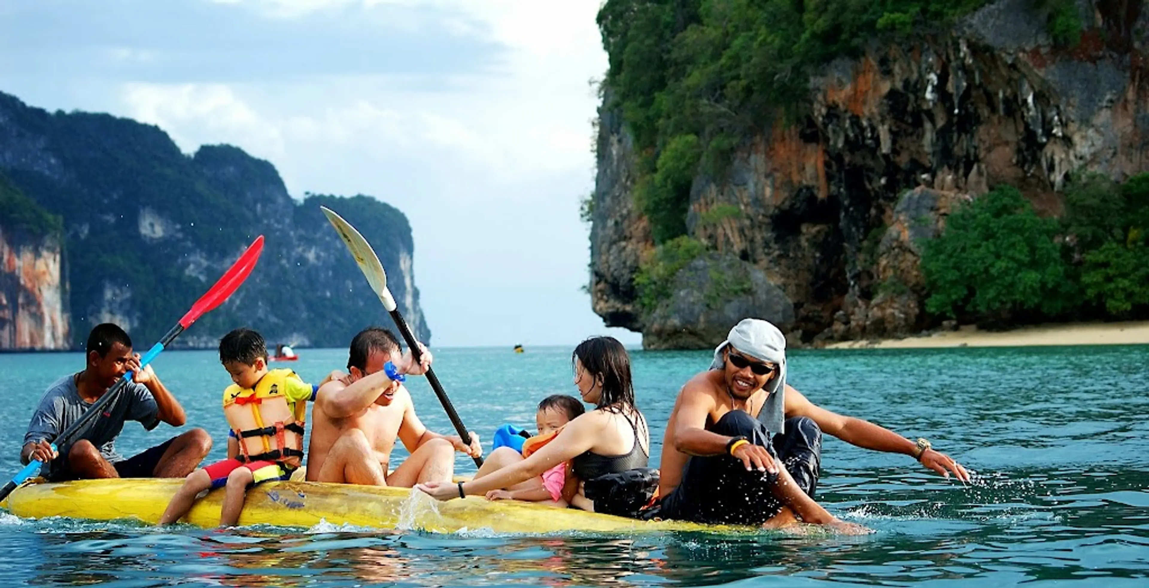 Sea Kayaking at Phang Nga Bay