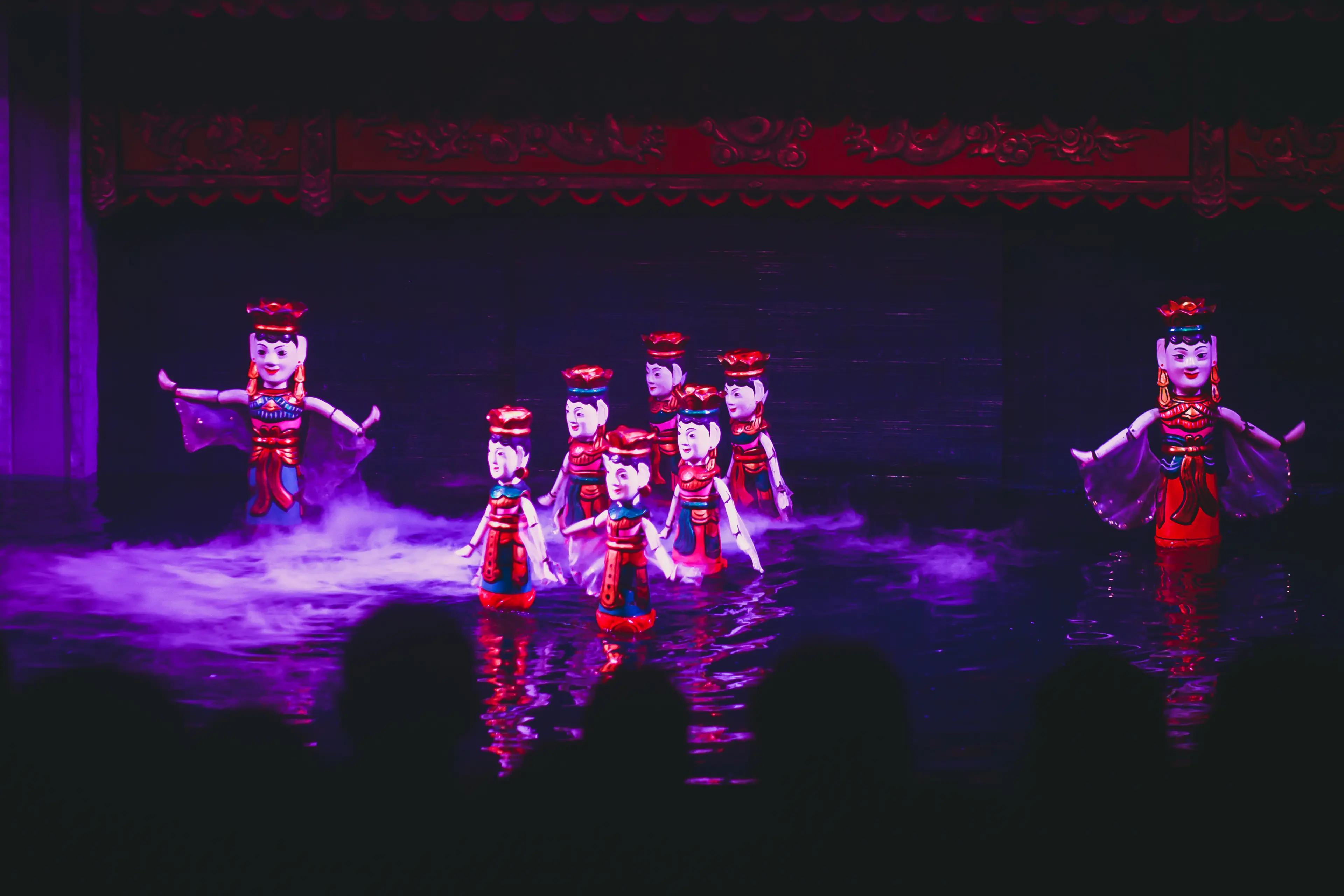 Vietnamese water puppet show