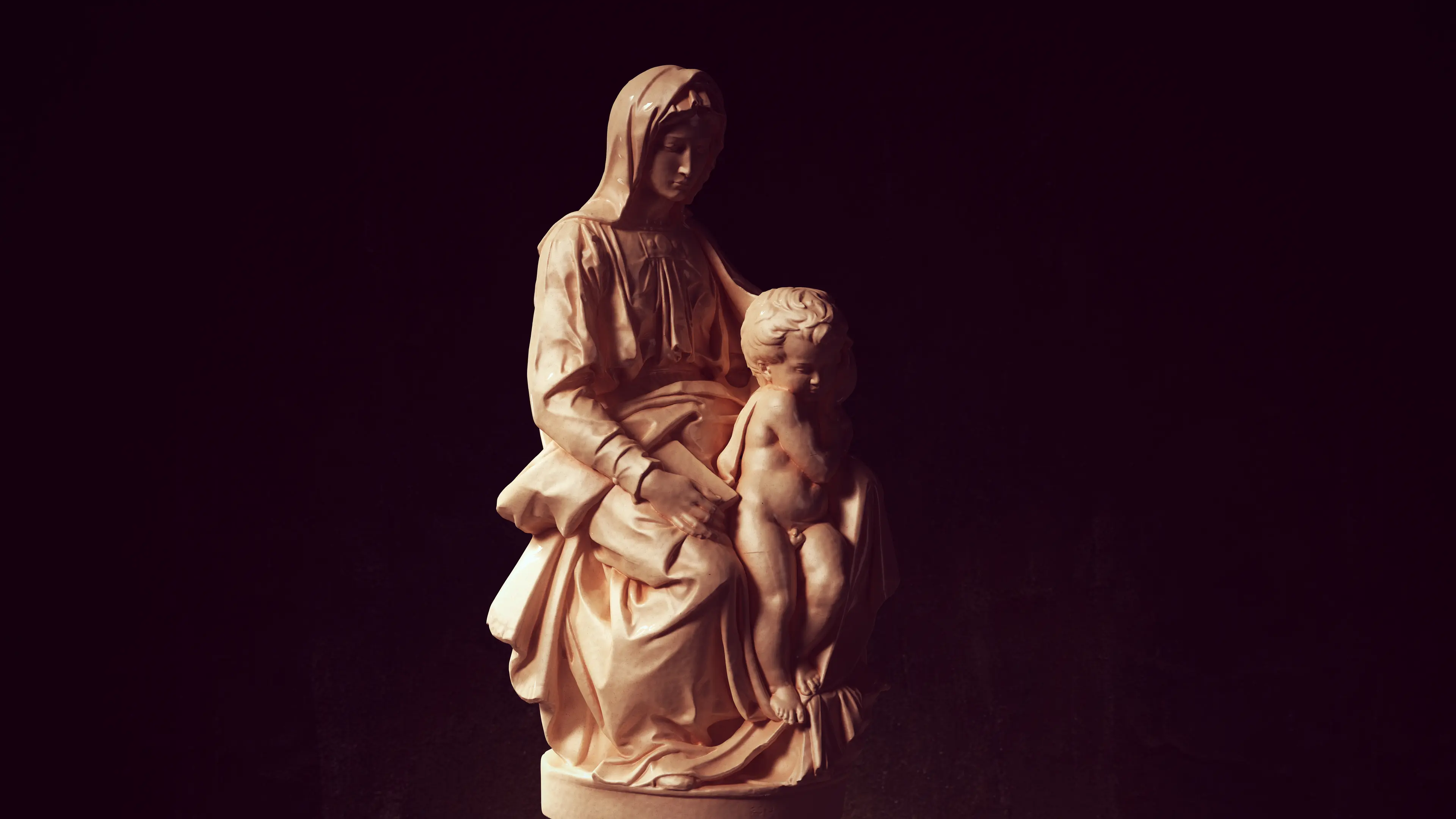 Madonna and Child sculpture