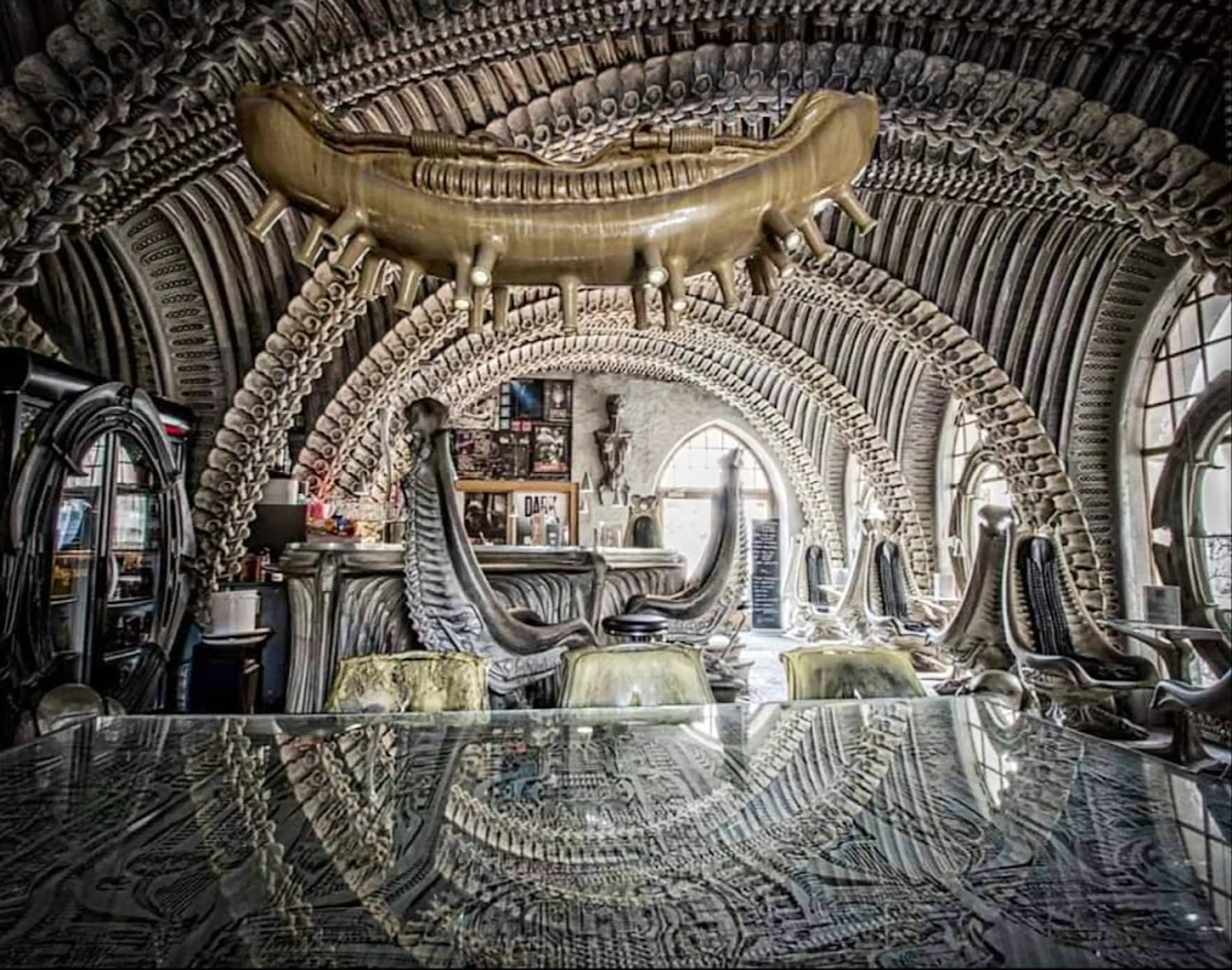 HR Giger Museum Bar