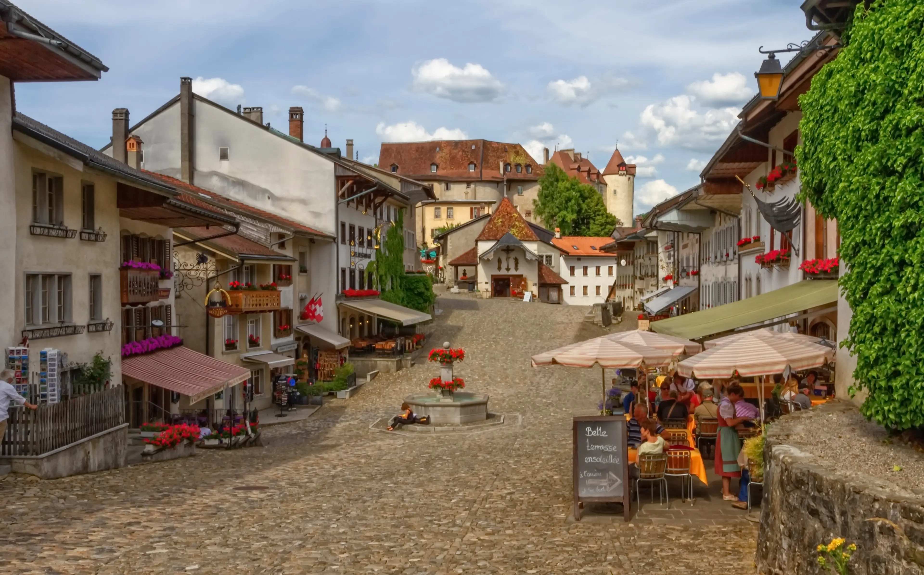 Medieval town of Gruyeres