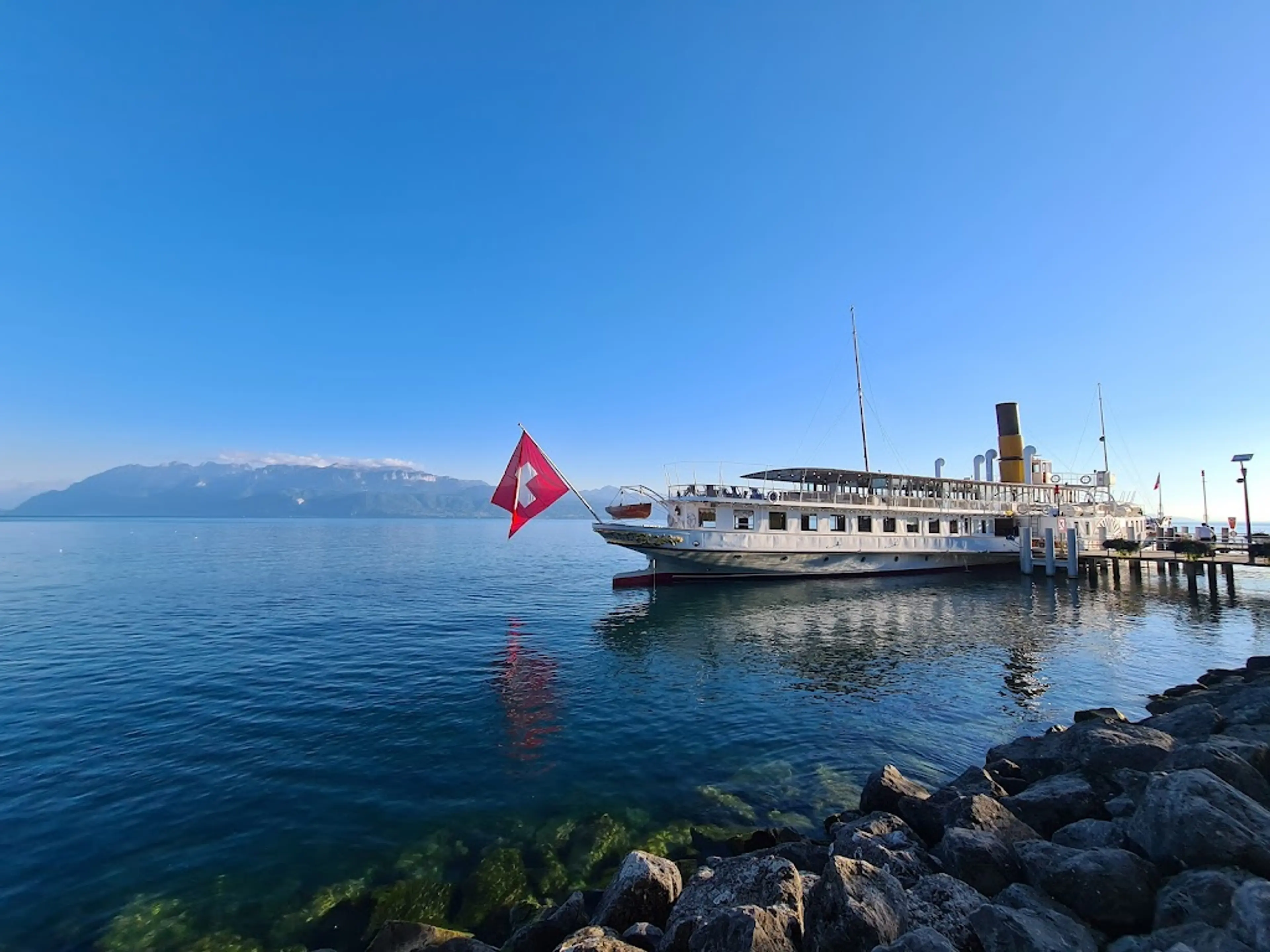 Boat tour on Lake Geneva