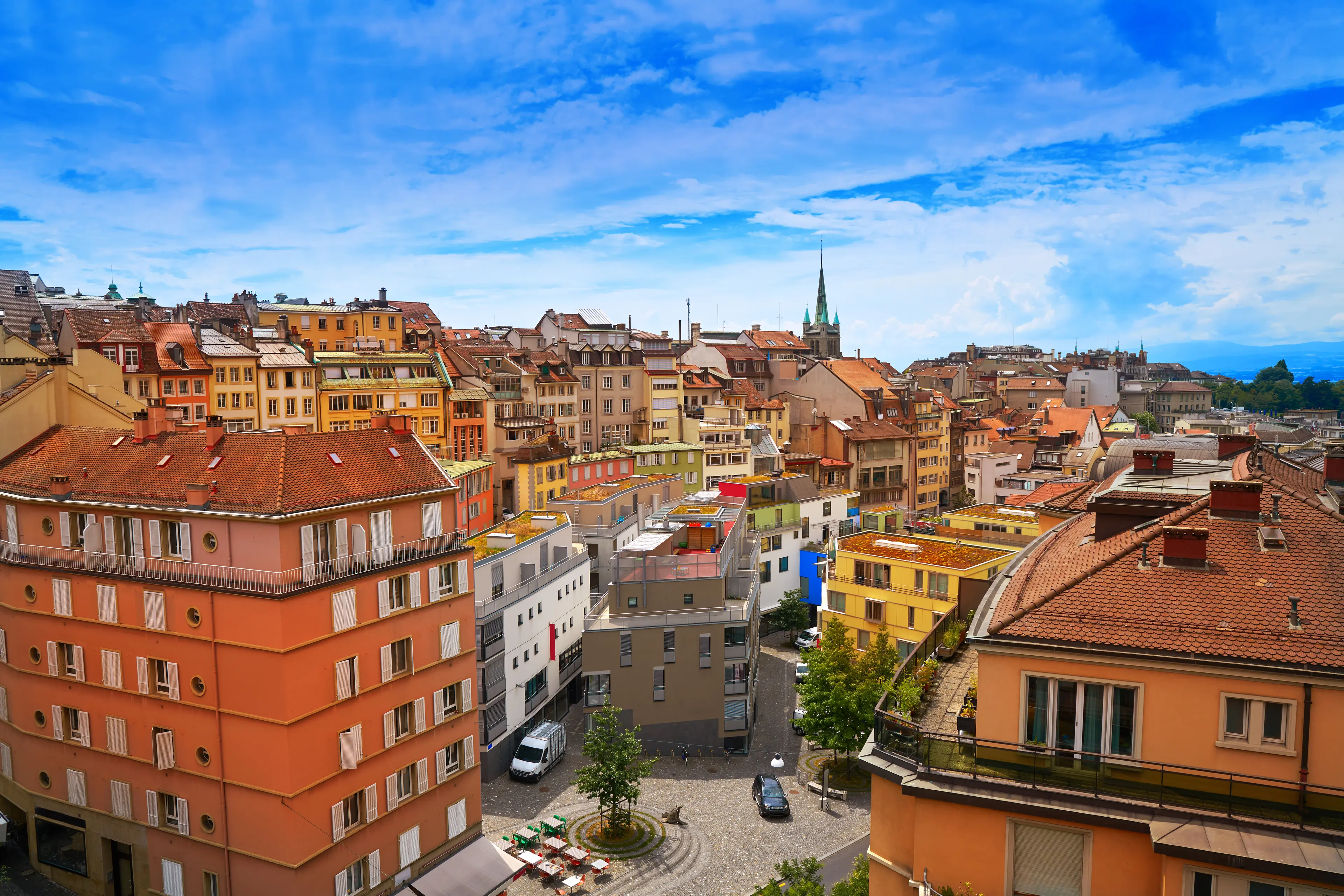 Lausanne's Old Town