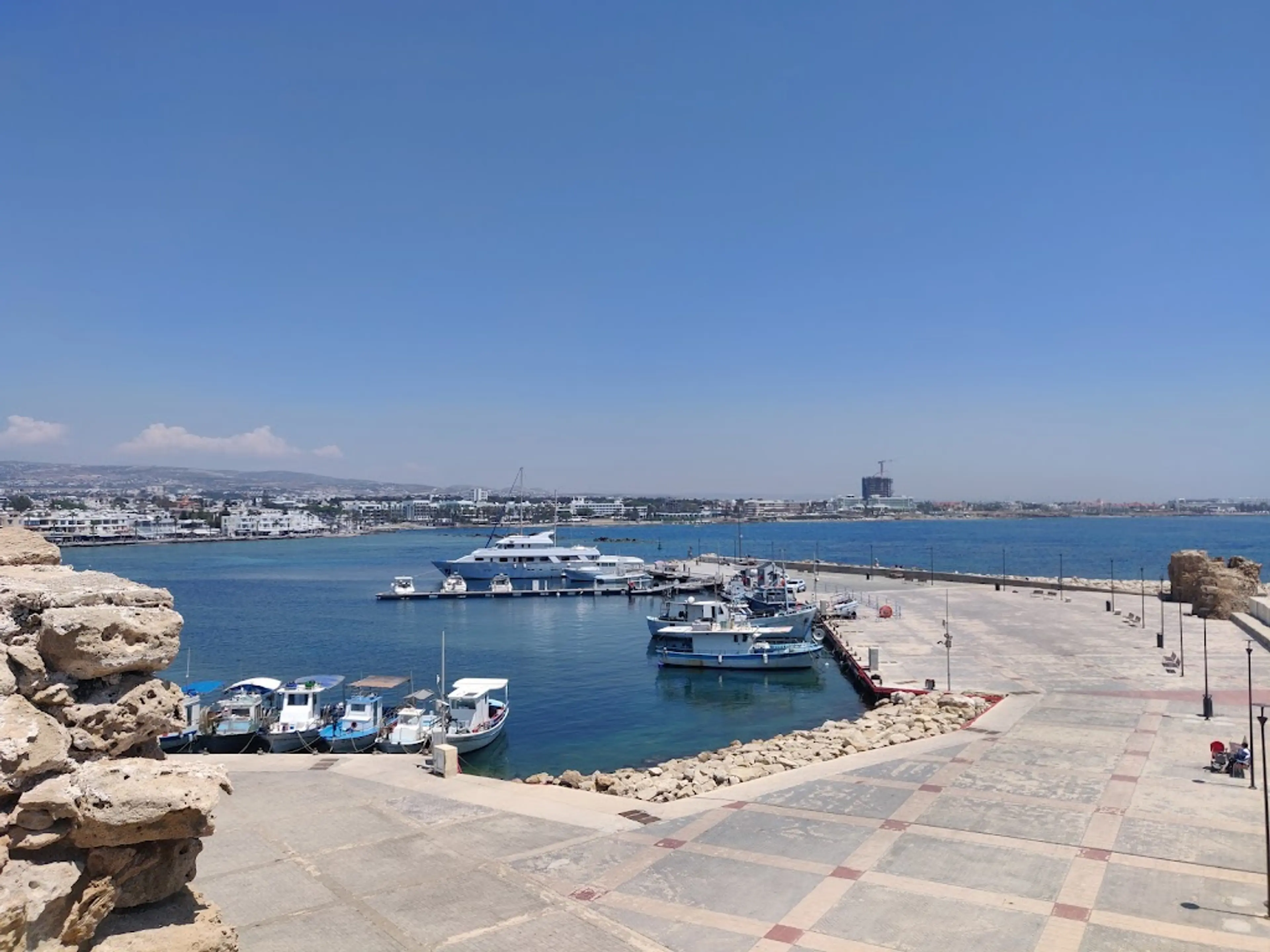 Paphos Harbour and Castle