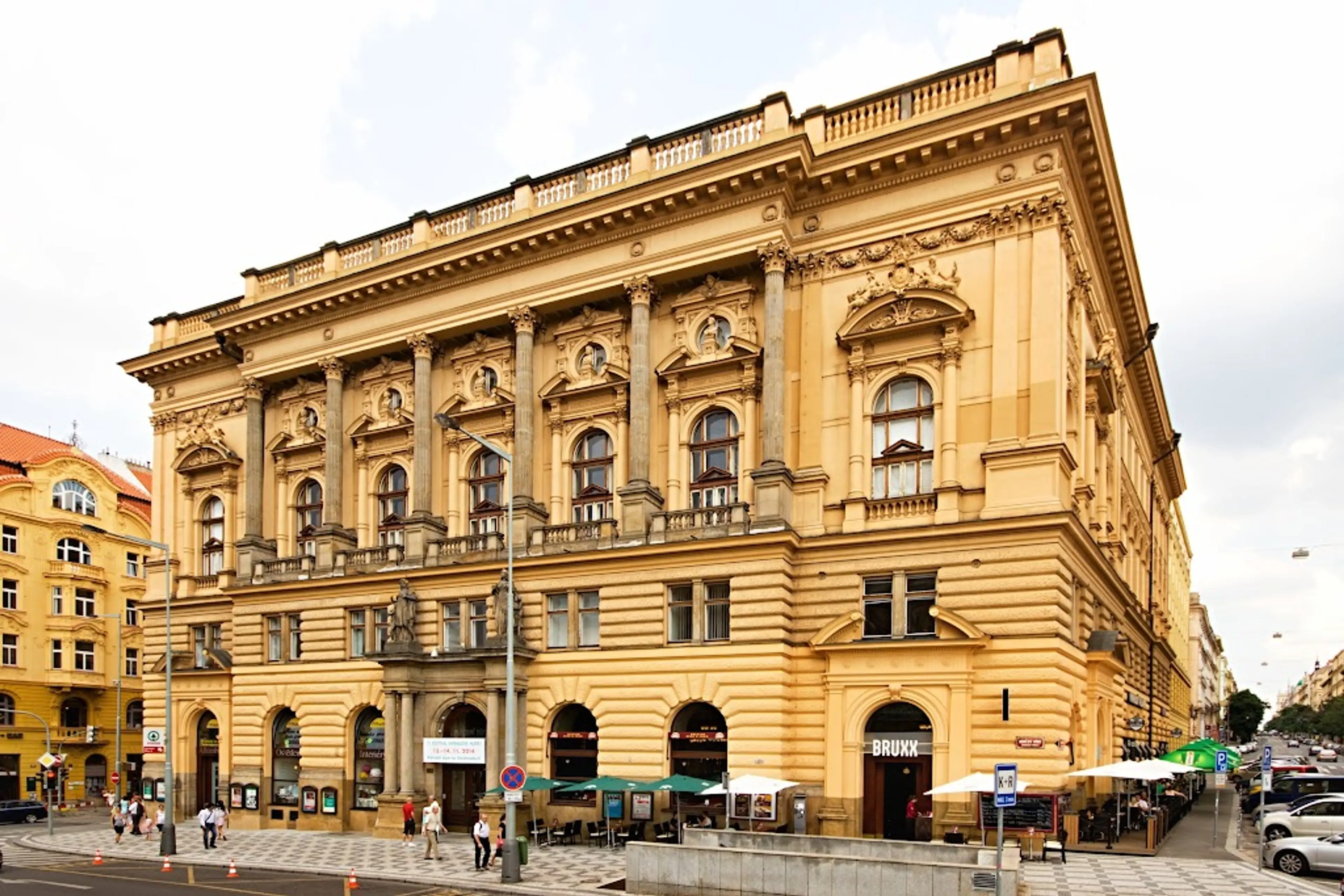 Art Nouveau buildings in Vinohrady