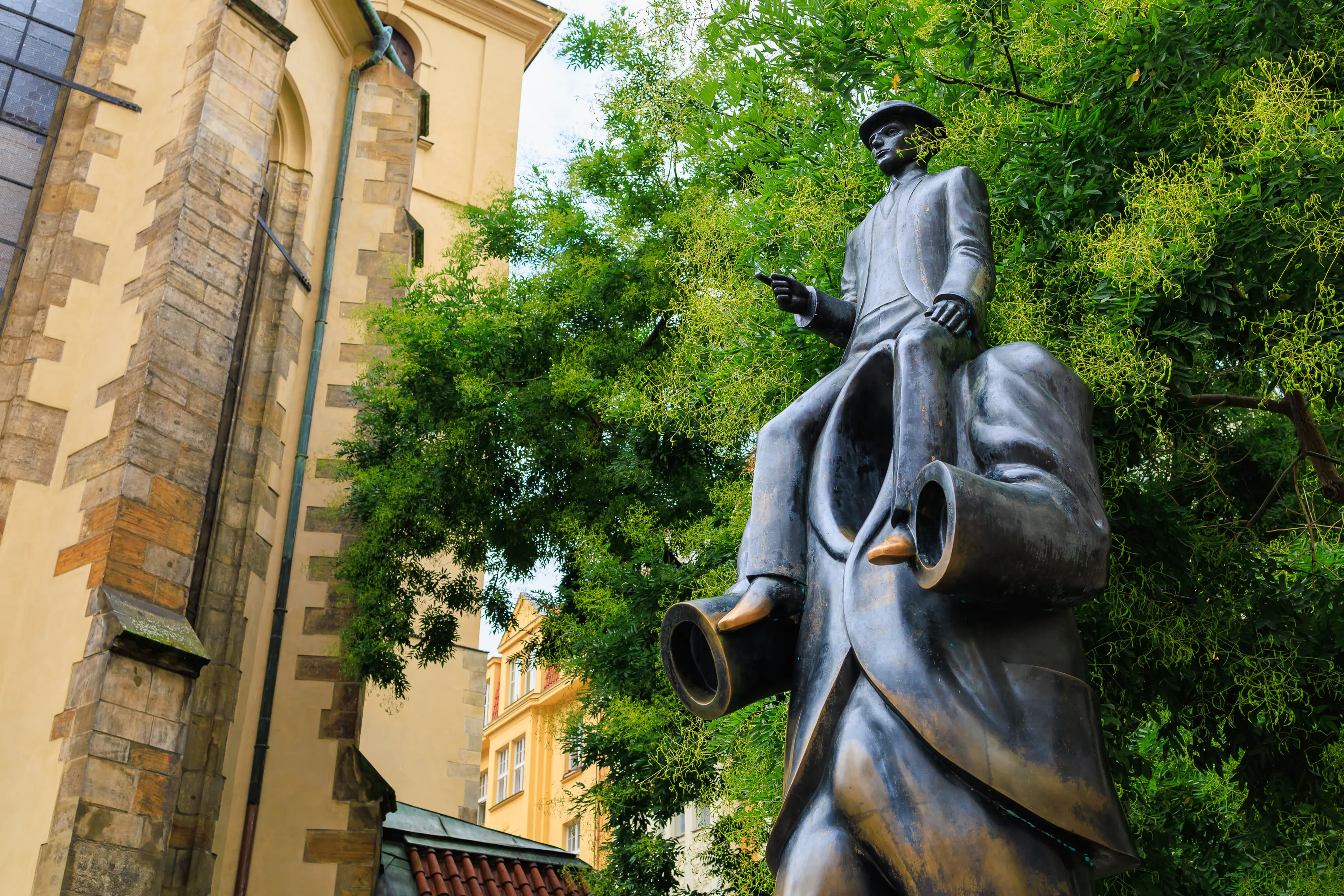 Franz Kafka monument