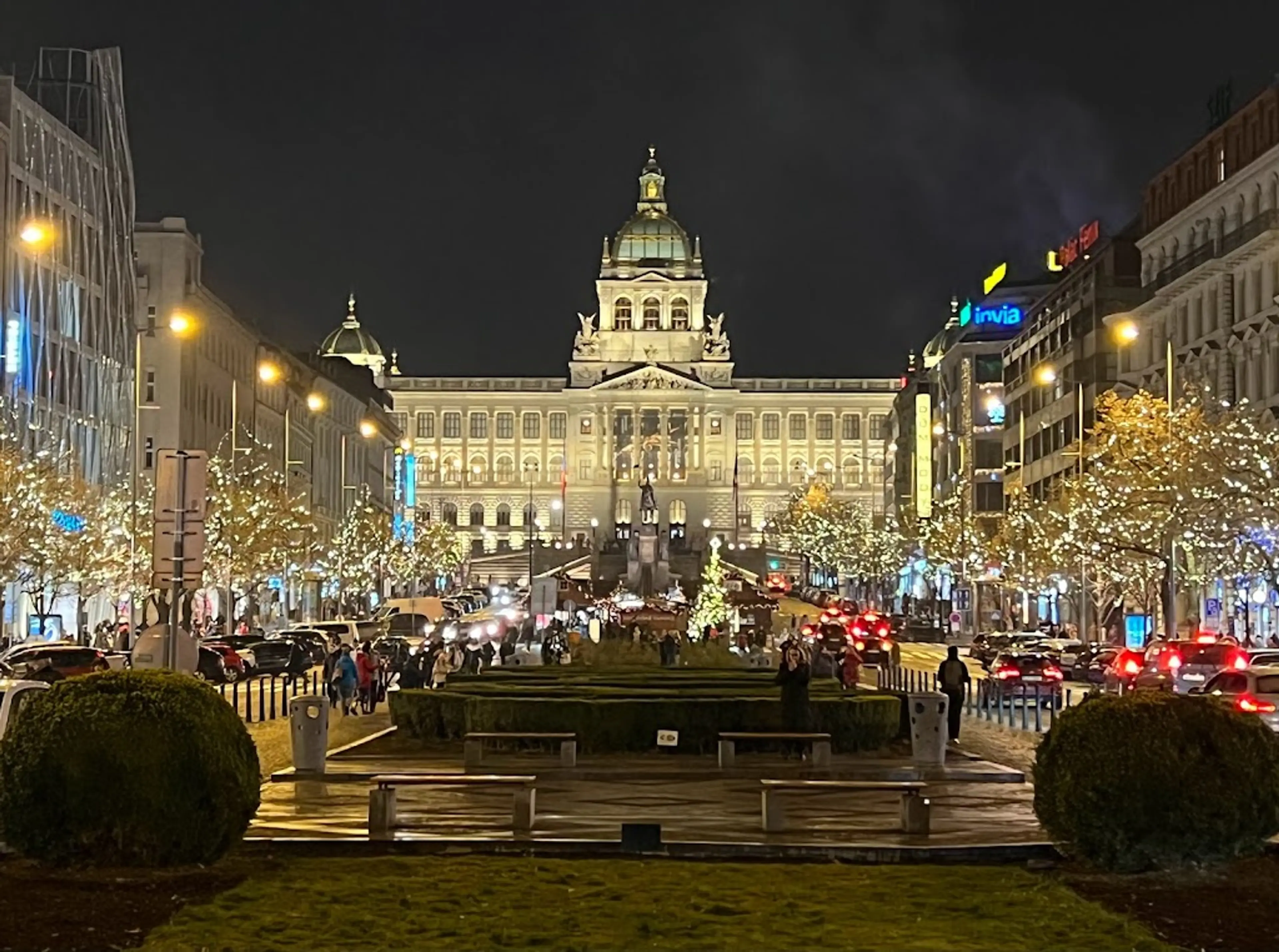 Wenceslas Square Christmas markets