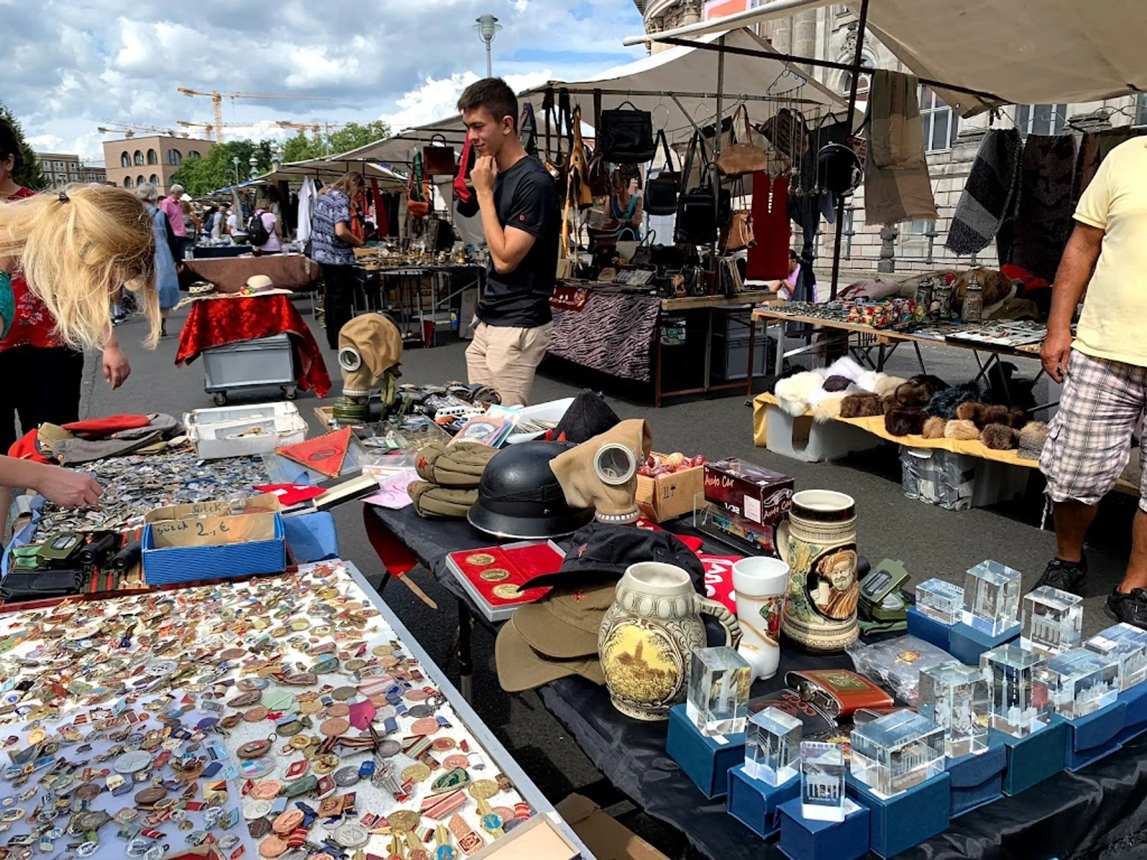 Weekly flea market
