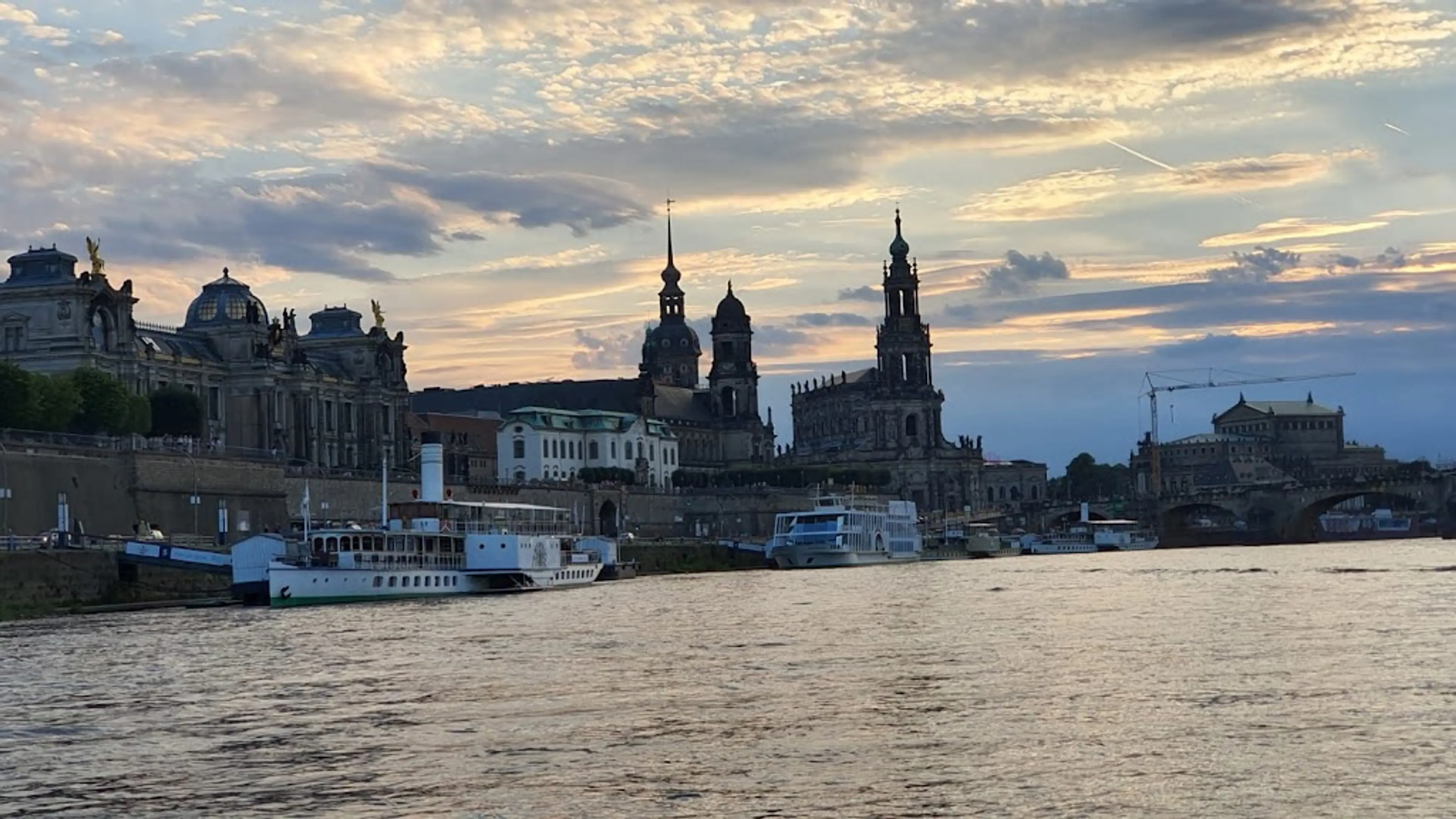 Elbe river boat trip